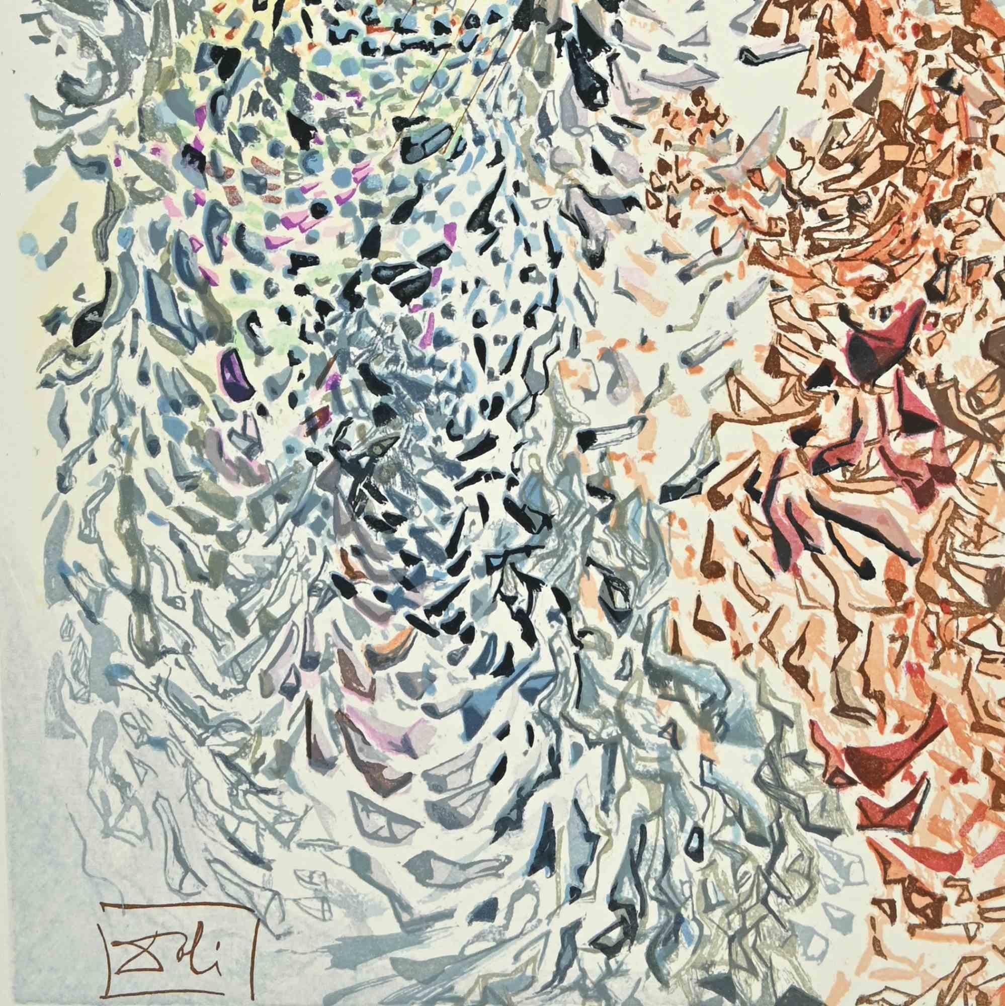 Dust of Souls – Holzschnittdruck – 1963 – Print von Salvador Dalí