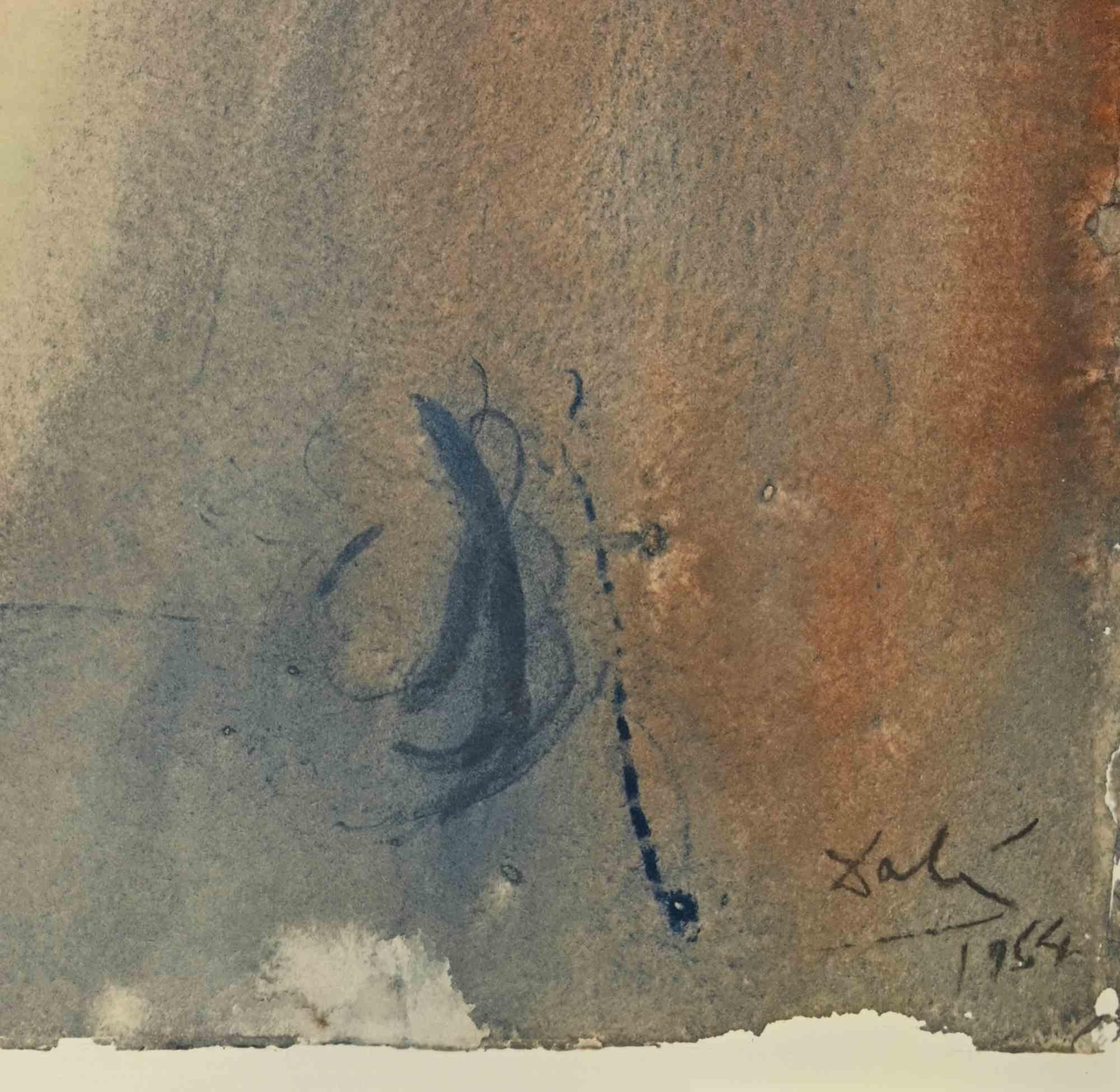 Ecce Virgo Concipiet - Lithograph - 1964 - Print by Salvador Dalí