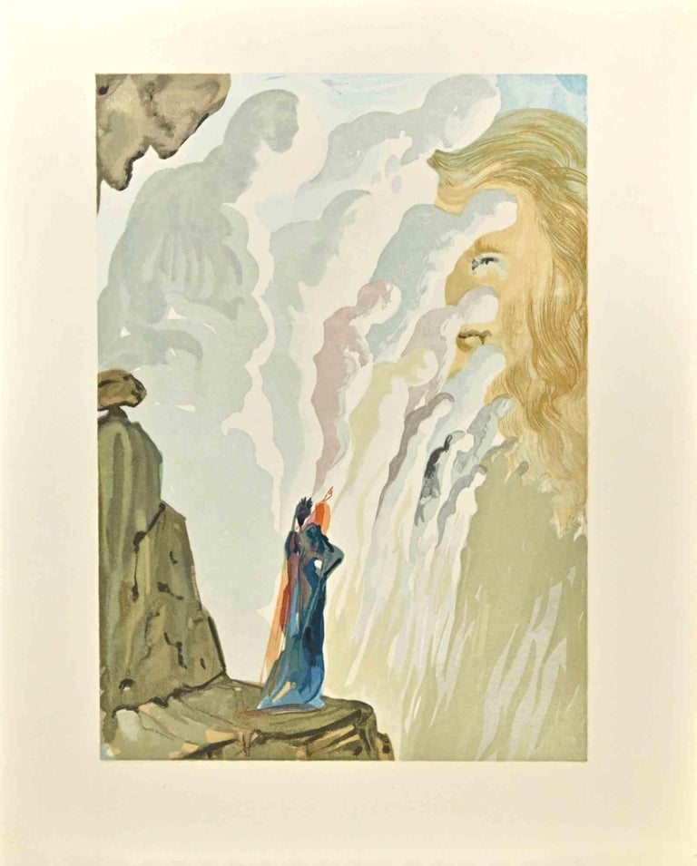 Ecstatic Visions - Woodcut Print - 1963 For Sale at 1stDibs