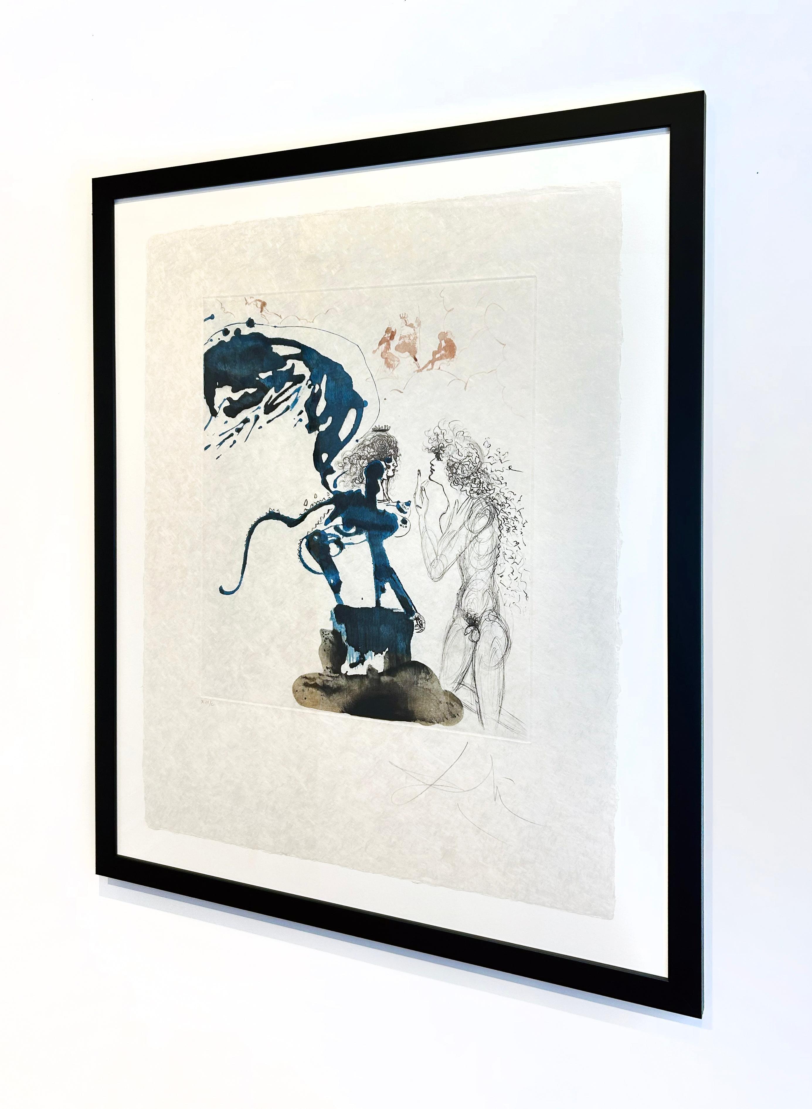 Artista:  Dalí, Salvador
Título:  Edipo y la Esfinge
Serie:  La Mitología
Date:  1963
Medio:  Punta seca y aguatinta sobre papel Japón
Sin enmarcar Dimensiones:  30