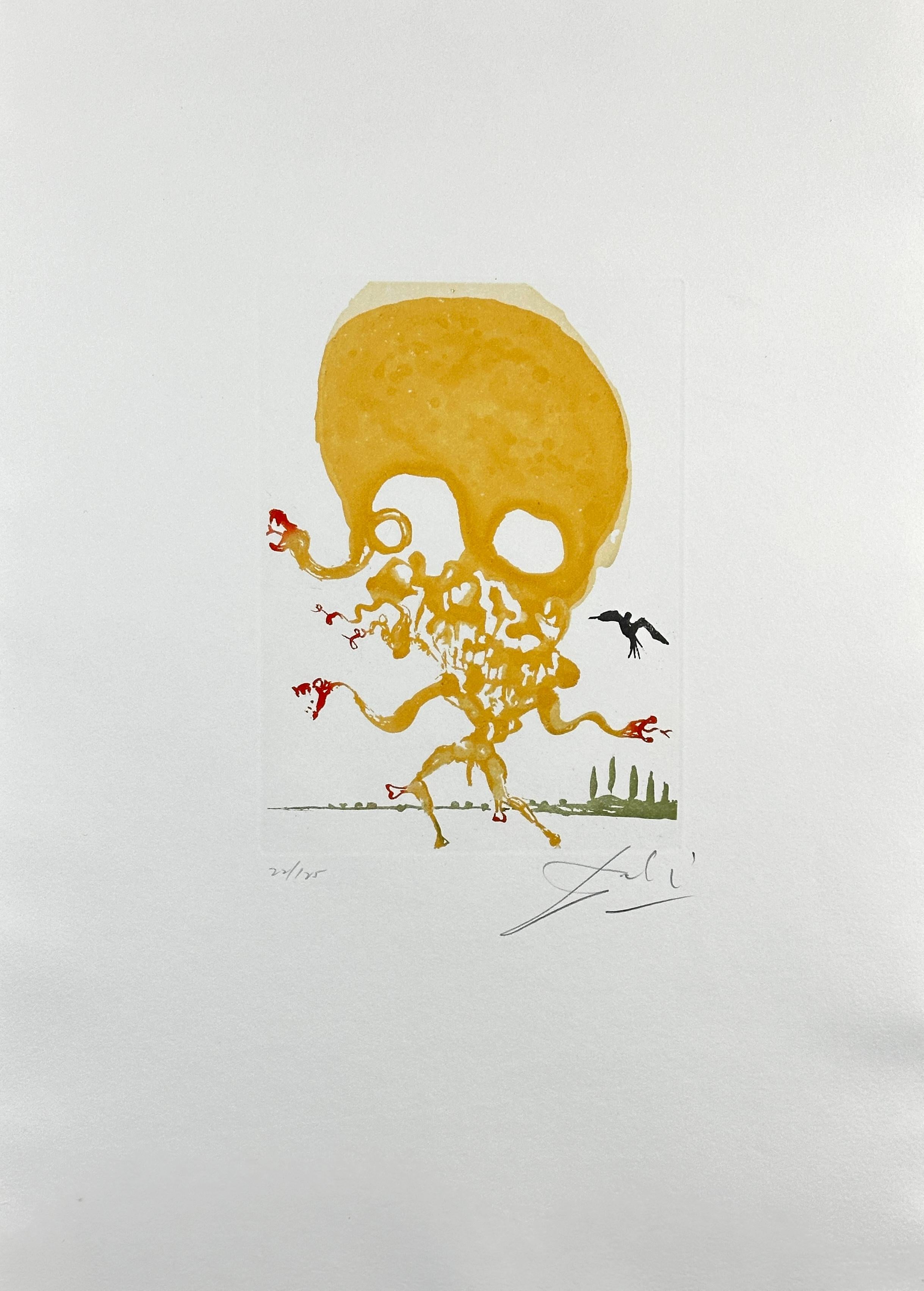 ARTISTA: Salvador Dalì

TITOLO: Suite degli 8 peccati mortali
Rabbia
Avarizia
Dalinean
Invidia
Golosità
Lussuria
Orgoglio
Bradipo

MEDIO: 8 Acqueforti

FIRMATO: Ogni pezzo è firmato a mano 

EDITORE: Jean Schneider, Basilea

NUMERO DI EDIZIONE: