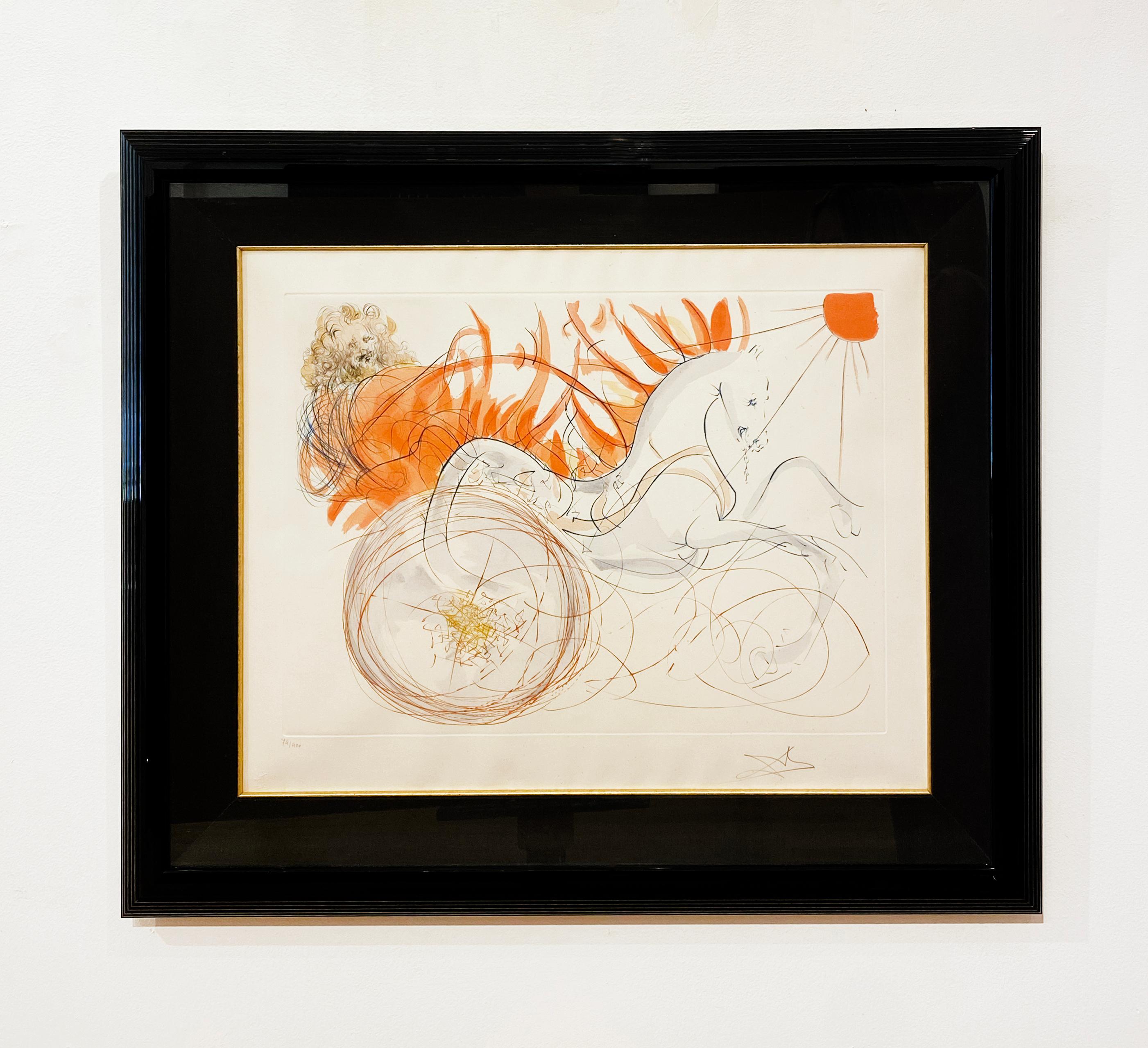 Elijah - Surrealist Print by Salvador Dalí