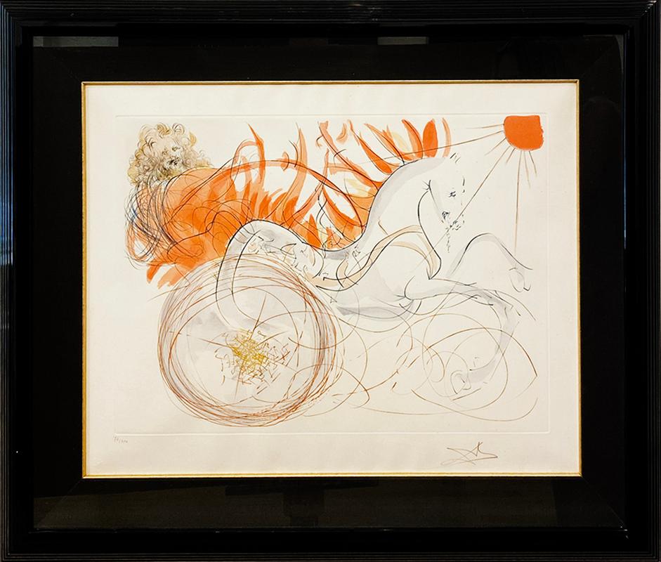 Elijah - Print by Salvador Dalí