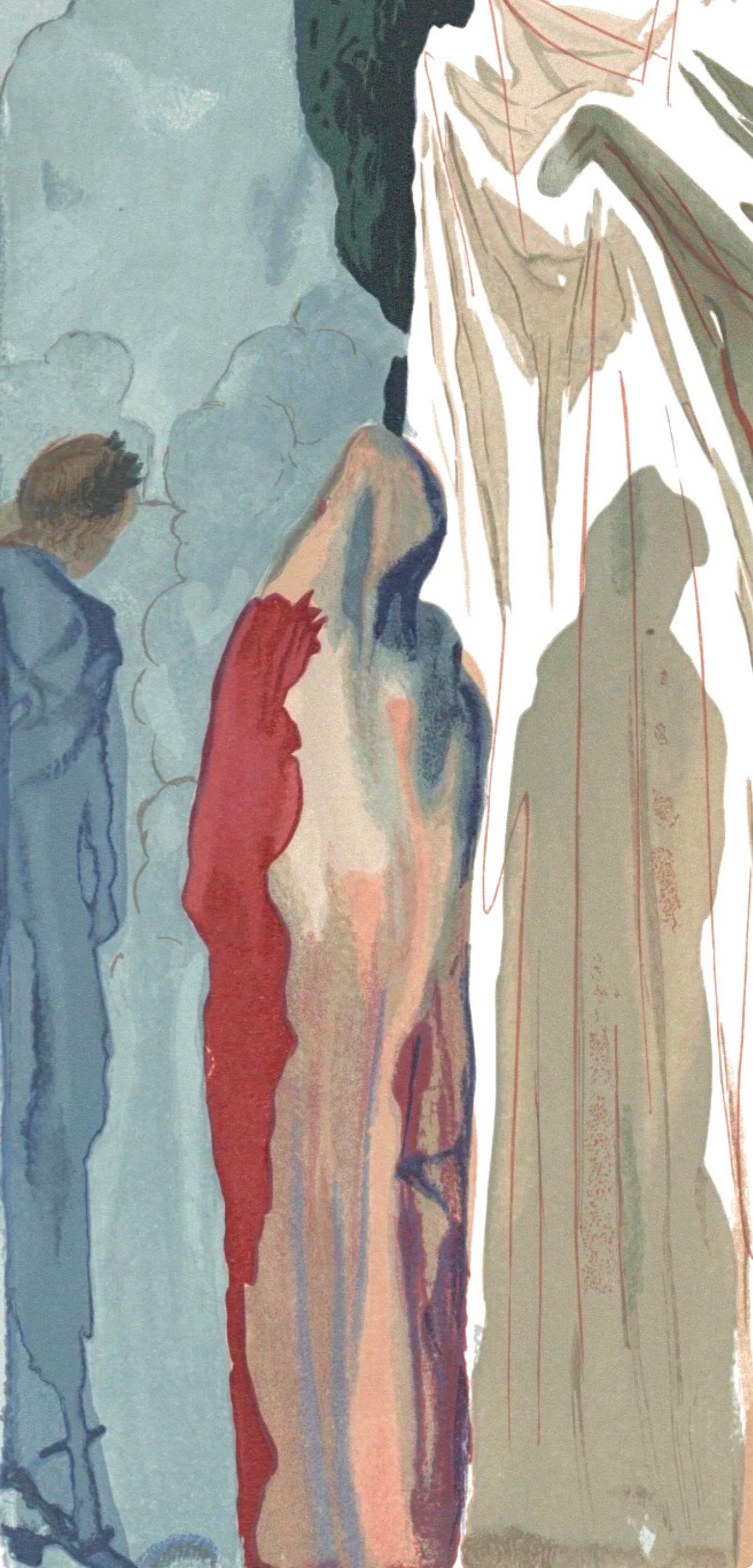 L'Enfer X (Field 189-200; M/L 1039-1138), La Divine Comédie - Surrealist Print by Salvador Dalí