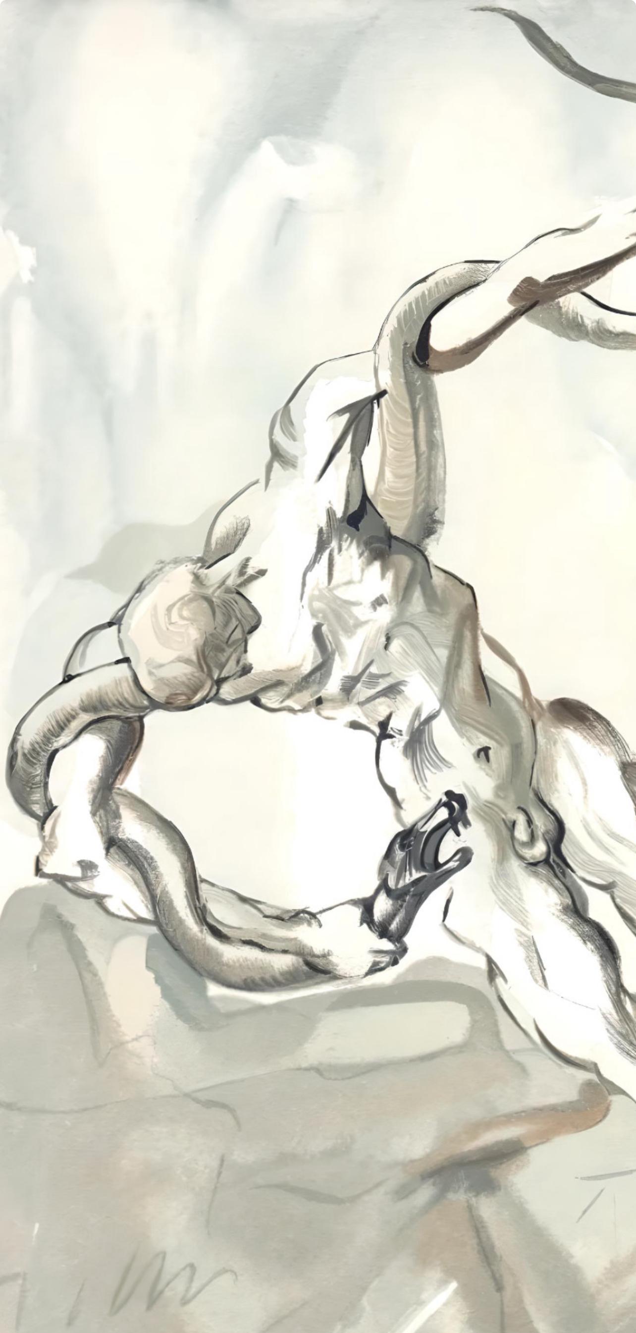 L'Enfer XXIV (Feld 189-200; M/L 1039-1138), La Divine Comédie – Print von Salvador Dalí