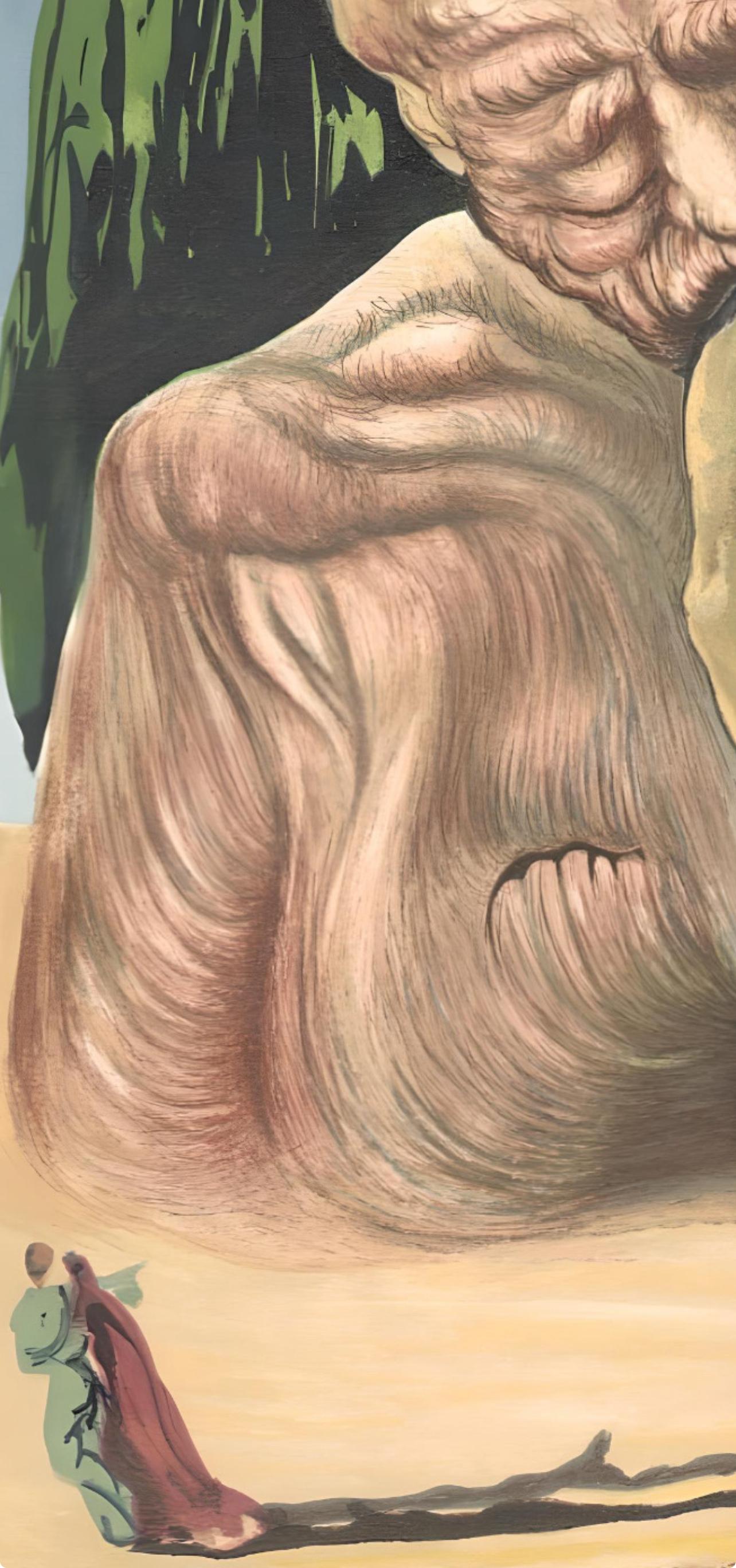 L'Enfer XXVII (Field 189-200; M/L 1039-1138), La Divine Comédie - Surrealist Print by Salvador Dalí