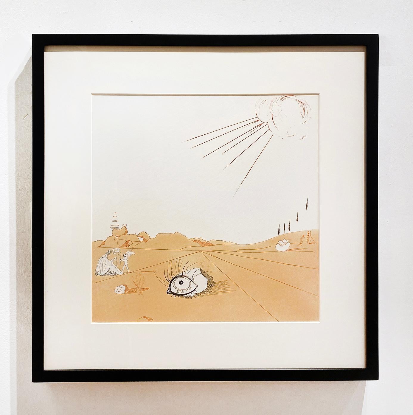 Espace Paysage da Cobea - Print Surrealismo di Salvador Dalí
