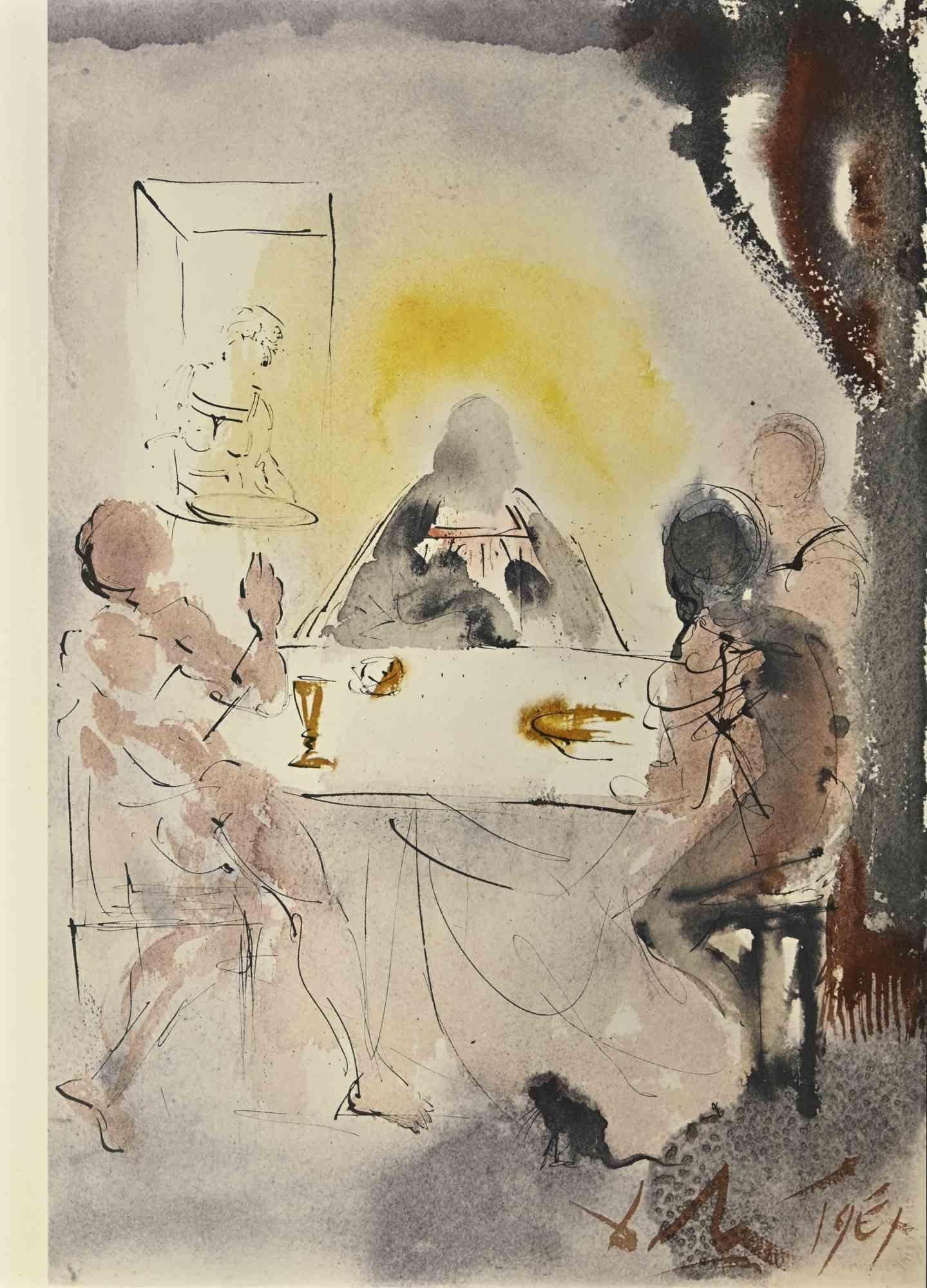 Et Cognoverunt Eum in Fractione Panis - Lithograph - 1964