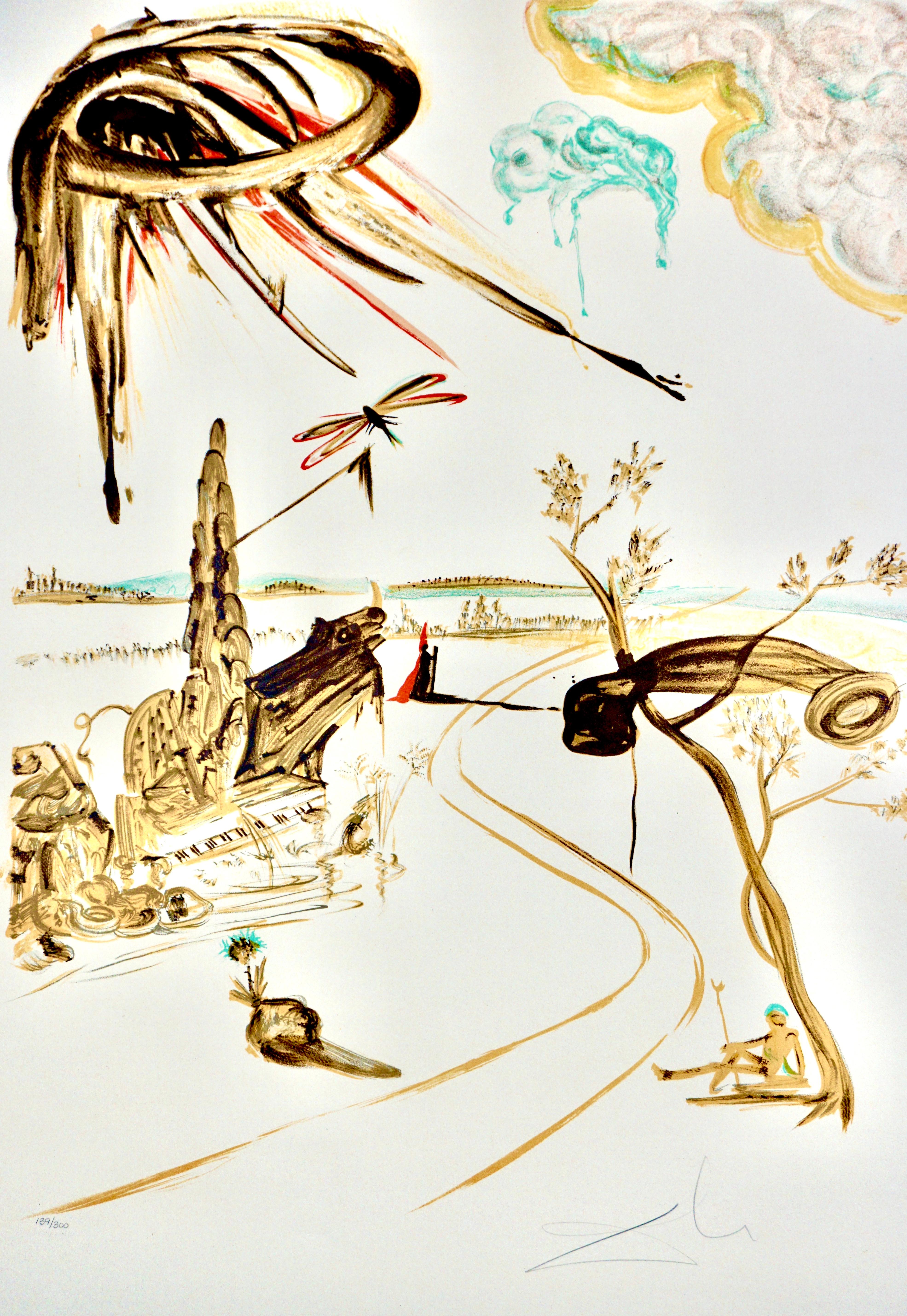 Fantastic Voyage  - Print by Salvador Dalí