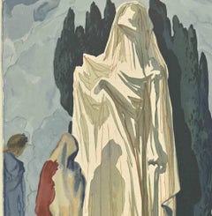 Farinata - Woodcut - 1963