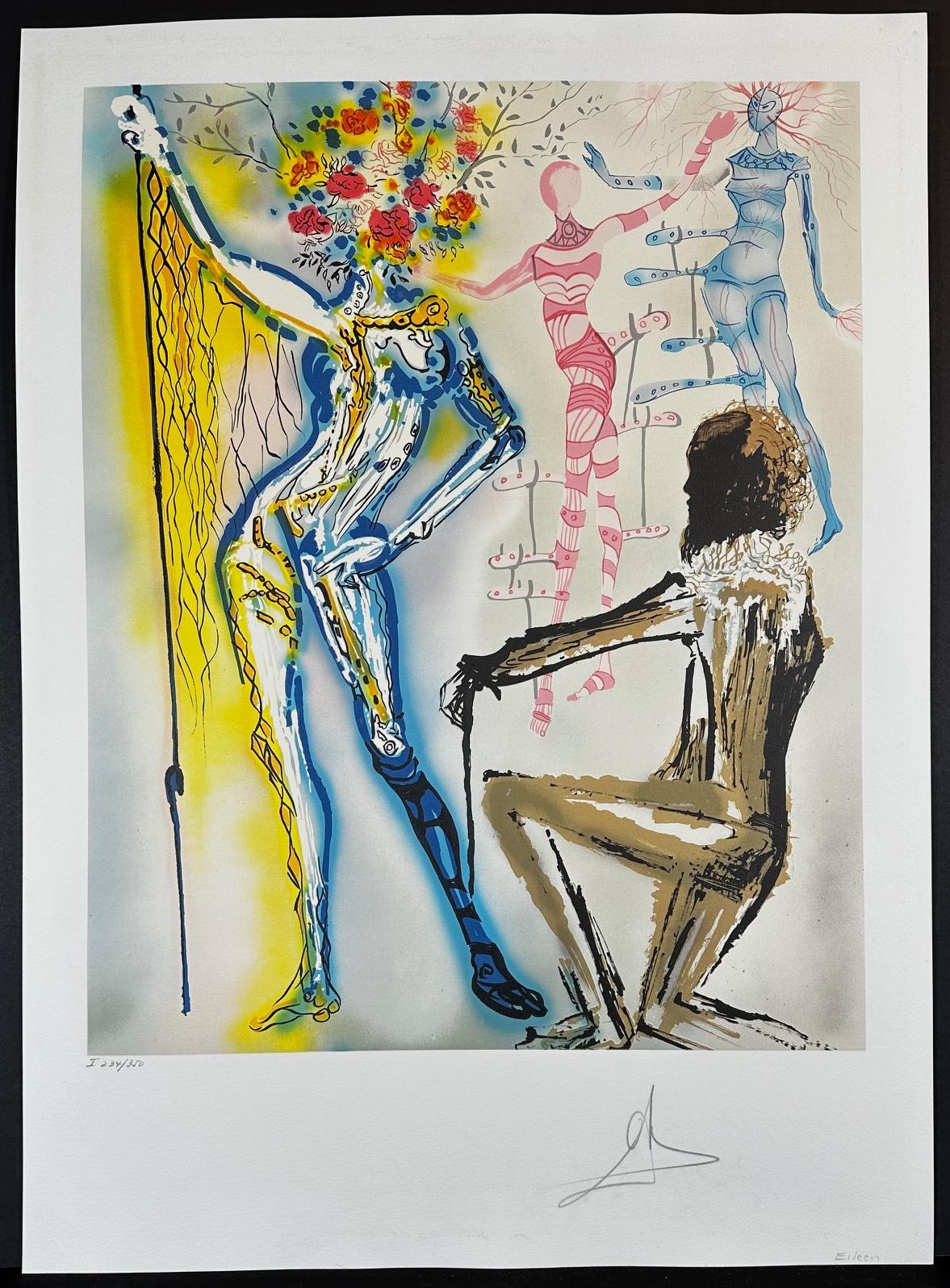 Salvador Dalí Figurative Print - Fashion Designer