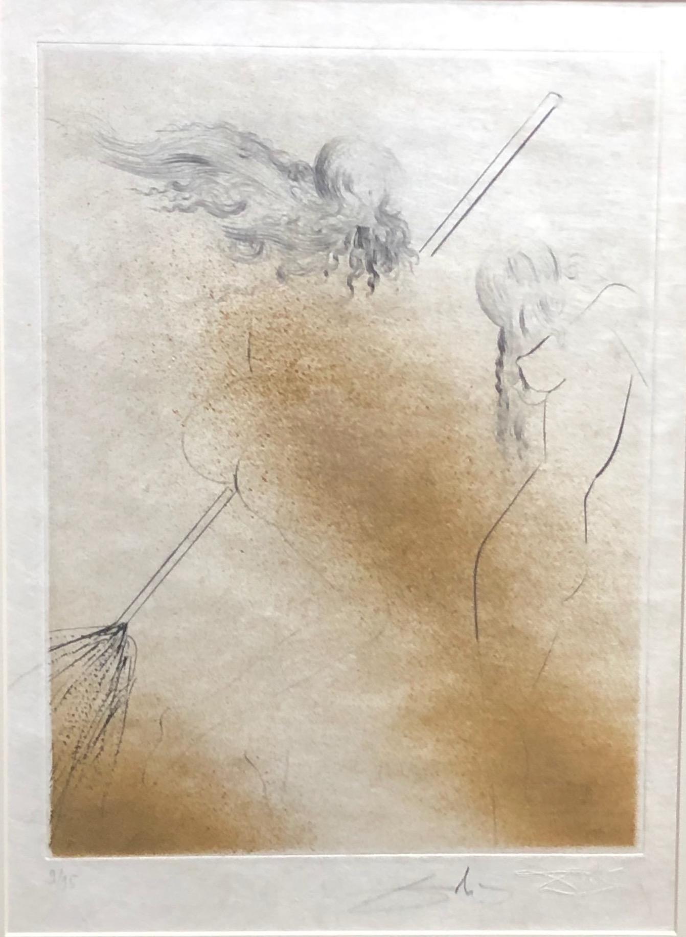 Salvador Dalí Print – Faust Sorcieres au Bali 