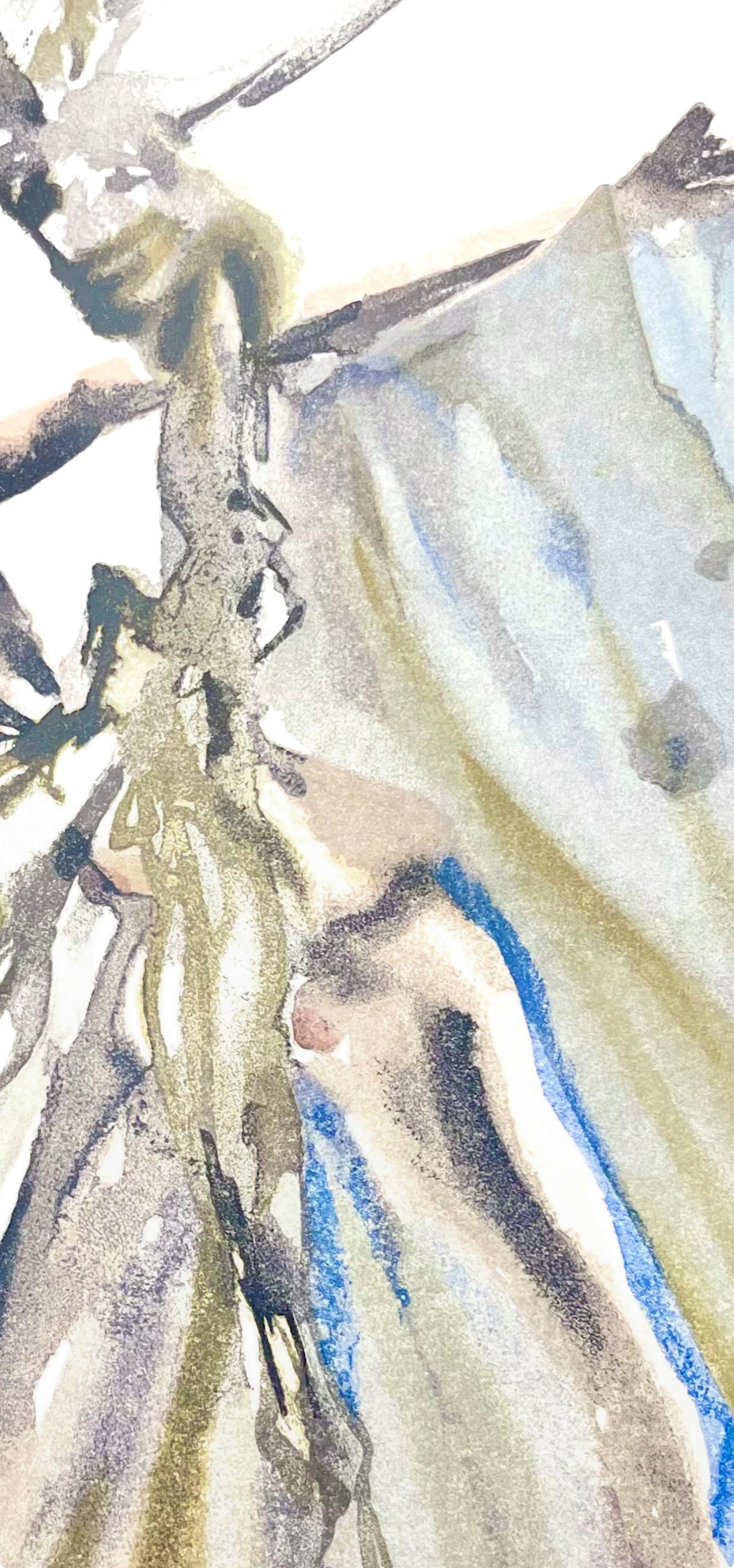 Fegefeuer IV (Campo 189-200; M/L 1039-1138), Die Göttliche Komödie - Print Surrealismo di Salvador Dalí