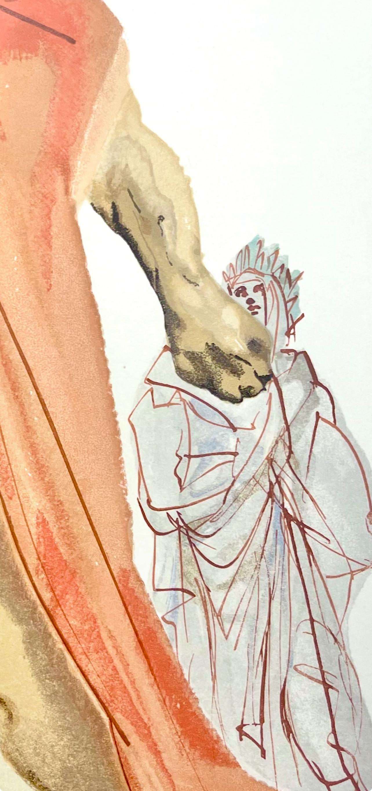 Fegefeuer V (Campo 189-200; M/L 1039-1138), Die Göttliche Komödie - Print Surrealista de Salvador Dalí