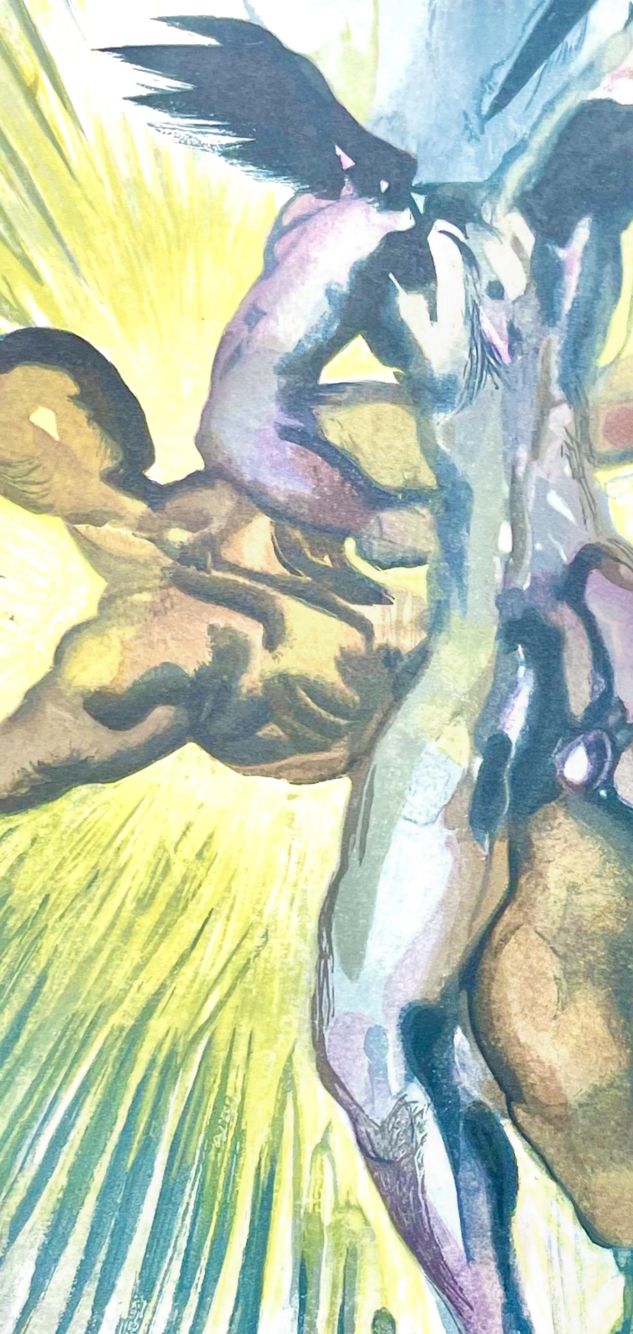 Fegefeuer VIII (Field 189-200; M/L 1039-1138), Die Göttliche Komödie - Print by Salvador Dalí