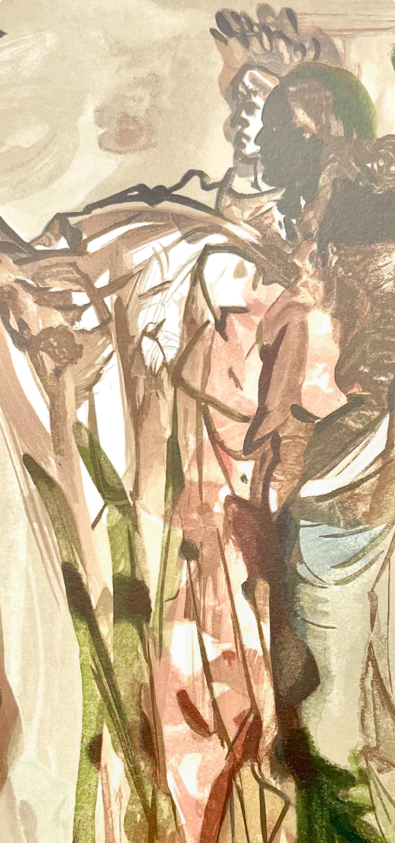 Fegefeuer XI (Field 189-200; M/L 1039-1138), Die Göttliche Komödie - Print by Salvador Dalí