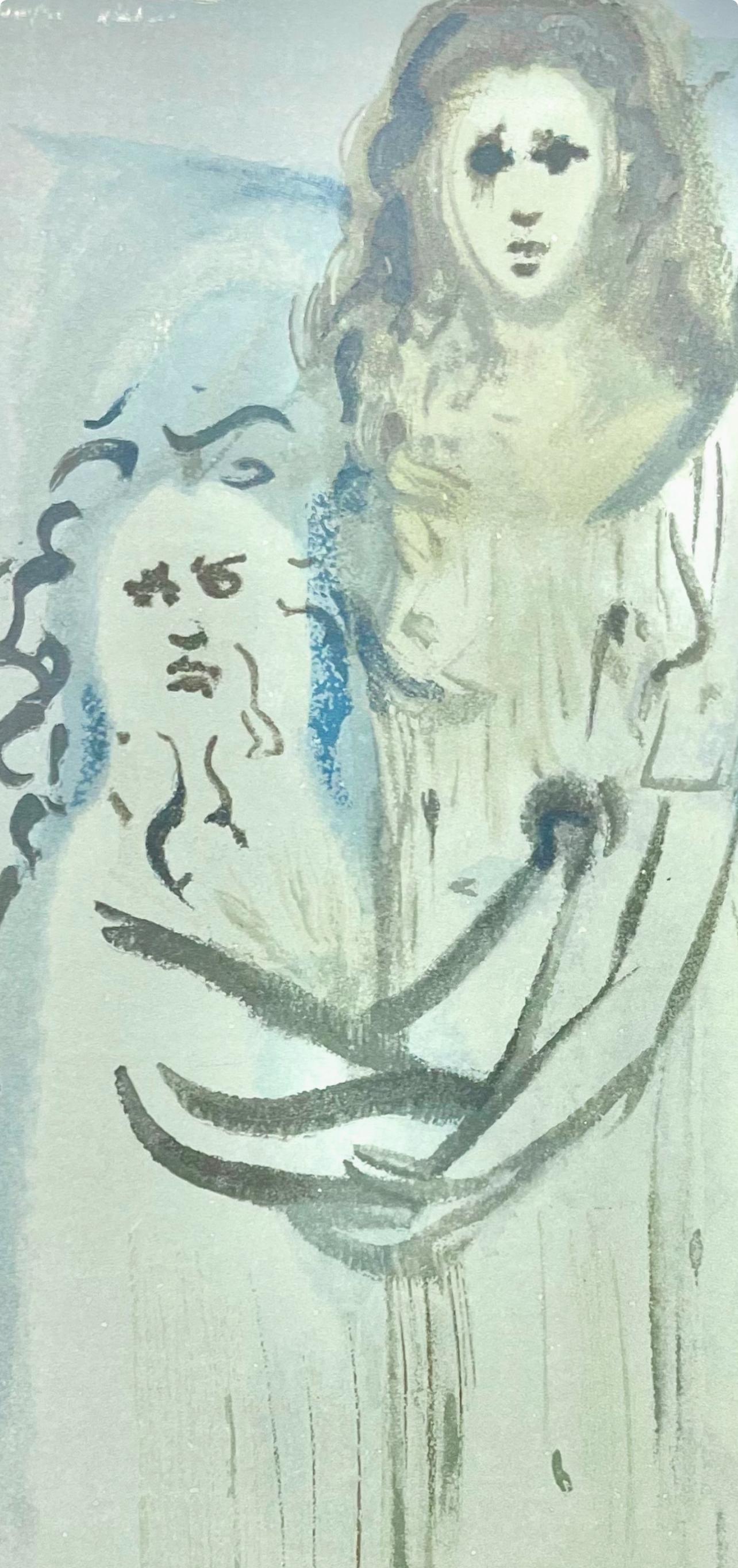Fegefeuer XVI (Field 189-200; M/L 1039-1138), Die Göttliche Komödie - Print by Salvador Dalí