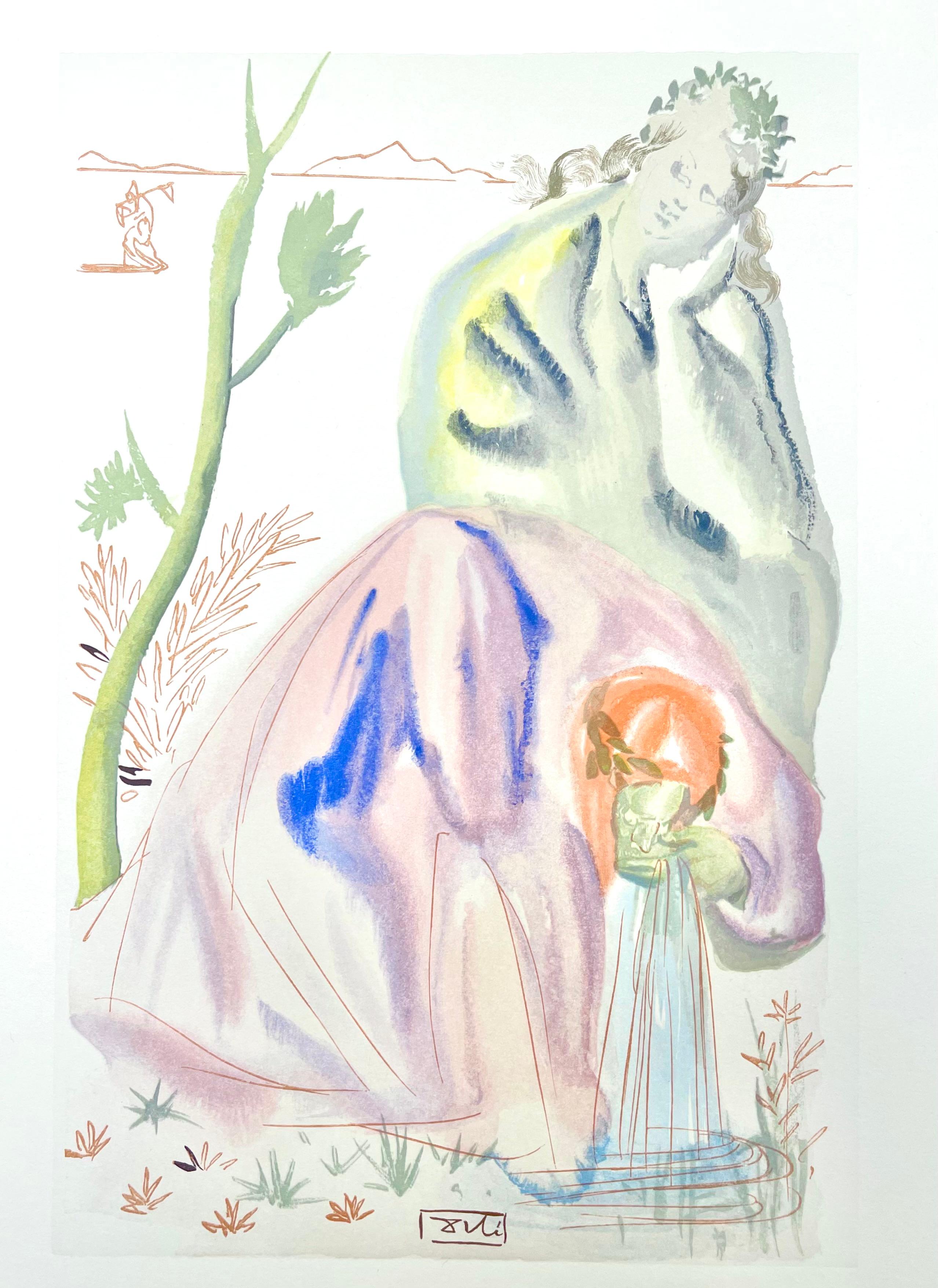 Xilografía en colores sobre papel vélin de Rives BFK, montada sobre soporte vélin d'Arches, tal como se emitió. Tamaño del papel: 13 x 10,375 pulgadas. Inscripción: Firmado en el bloque y sin numerar, tal como se emitió. Referencia del catálogo