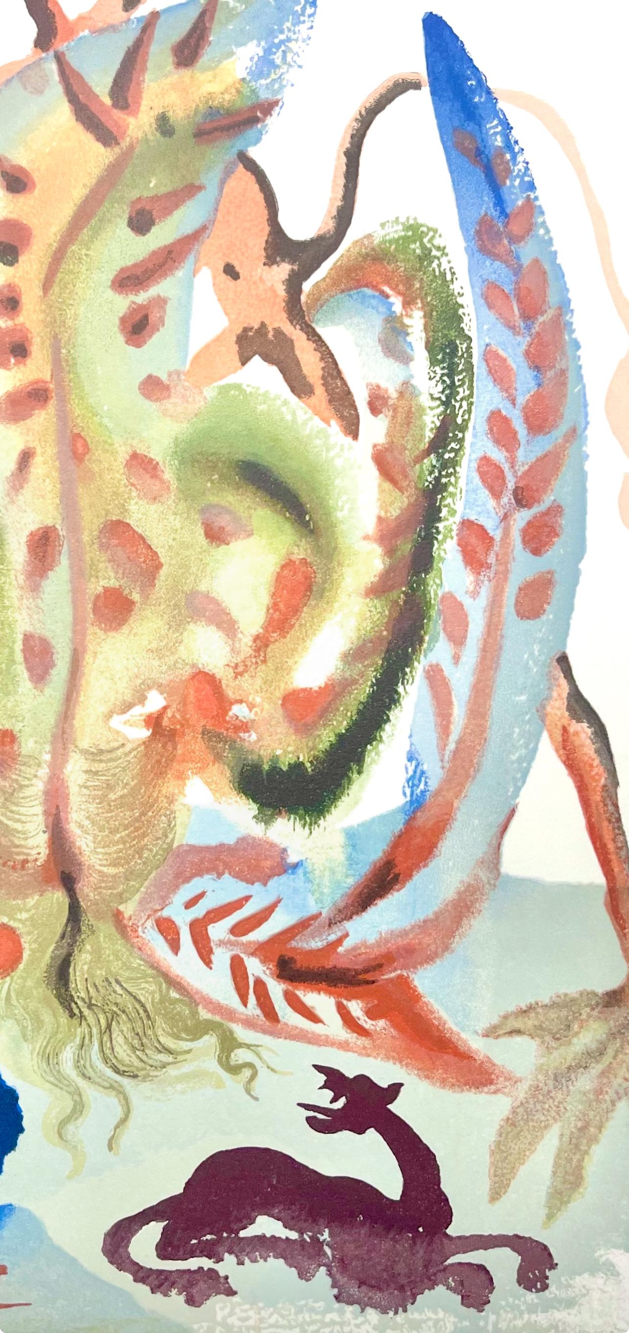 Fegefeuer XXIII (Campo 189-200; M/L 1039-1138), Die Göttliche Komödie - Print Surrealista de Salvador Dalí