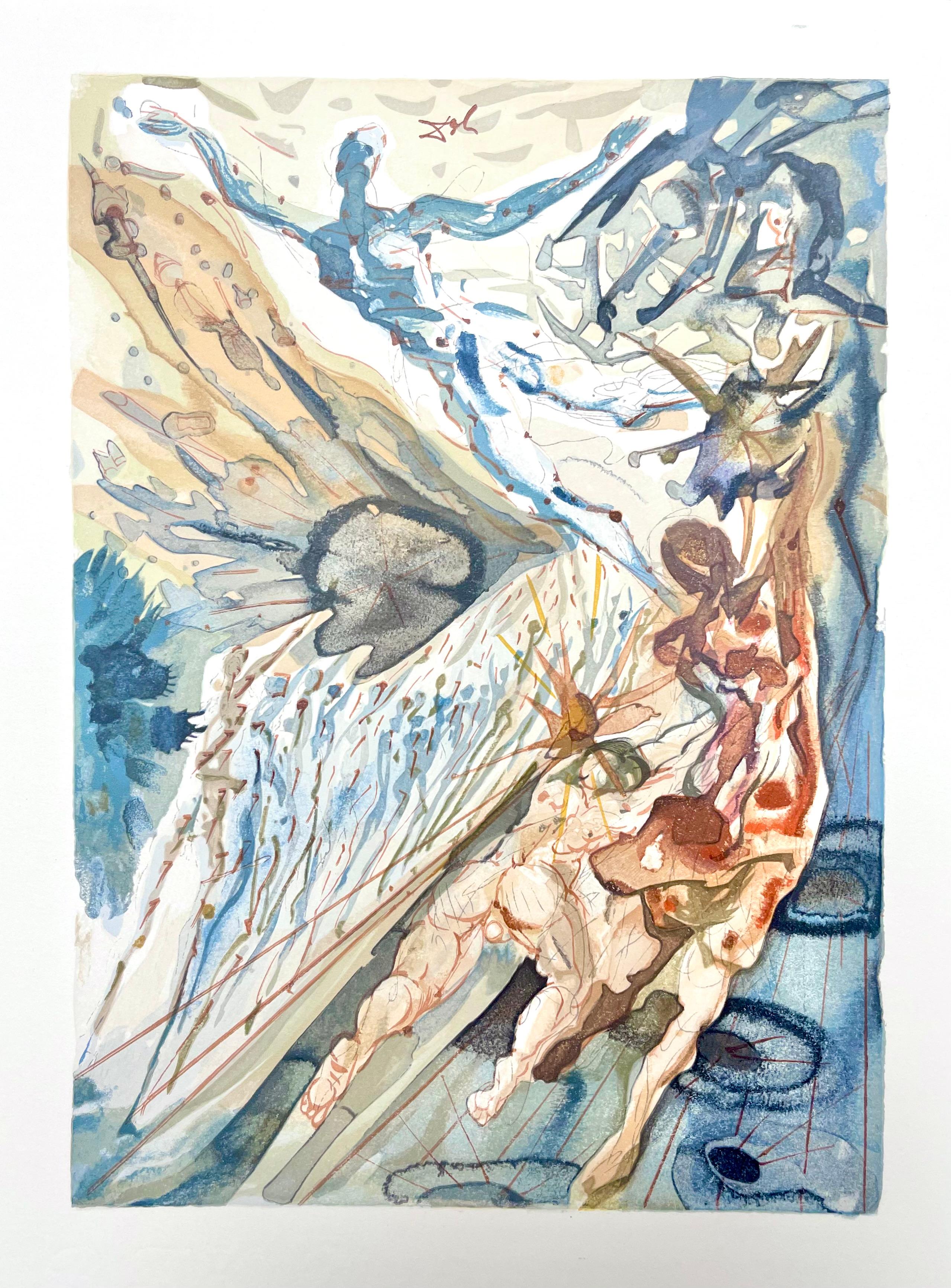 Xilografía en colores sobre papel vélin de Rives BFK, montada sobre soporte vélin d'Arches, tal como se emitió. Tamaño del papel: 13 x 10,375 pulgadas. Inscripción: Firmado en el bloque y sin numerar, tal como se emitió. Referencia del catálogo