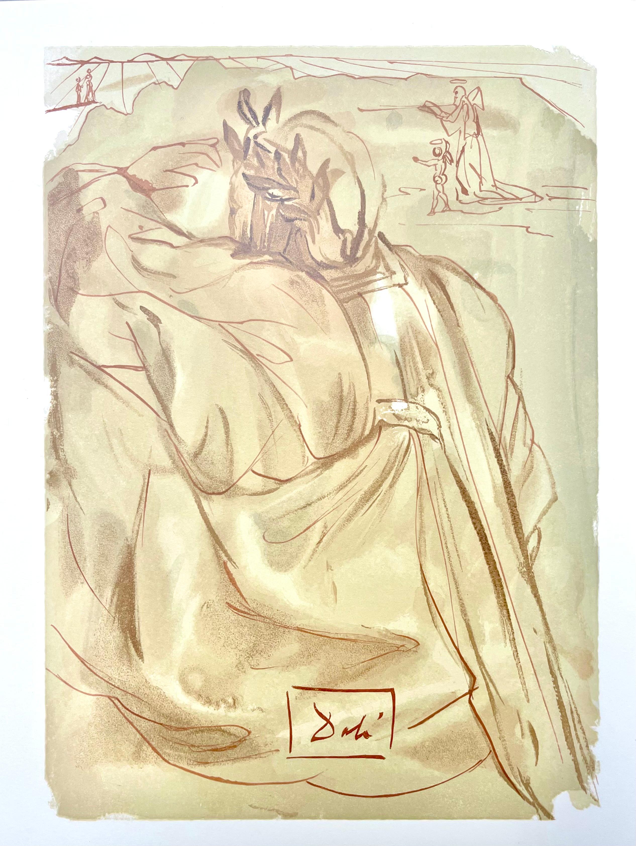 Gravure sur bois en couleurs sur papier vélin de Rives BFK, montée sur support vélin d'Arches, telle qu'éditée. Format du papier : 13 x 10.375 pouces. Inscription : Signé dans le bloc, et non numéroté, tel qu'il a été publié. Catalogue raisonné de