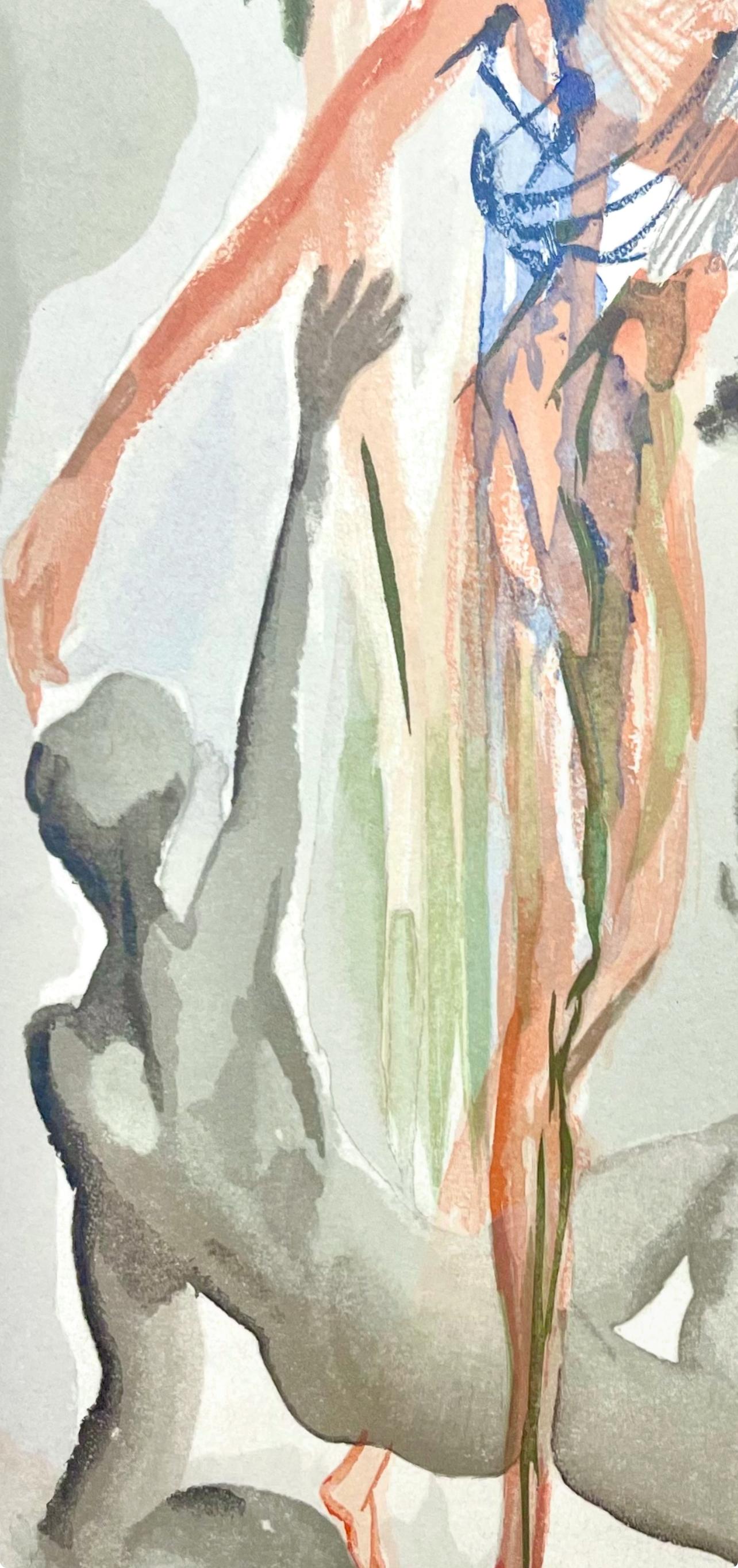 Fegefeuer XXXII (Campo 189-200; M/L 1039-1138), Die Göttliche Komödie - Print Surrealismo di Salvador Dalí