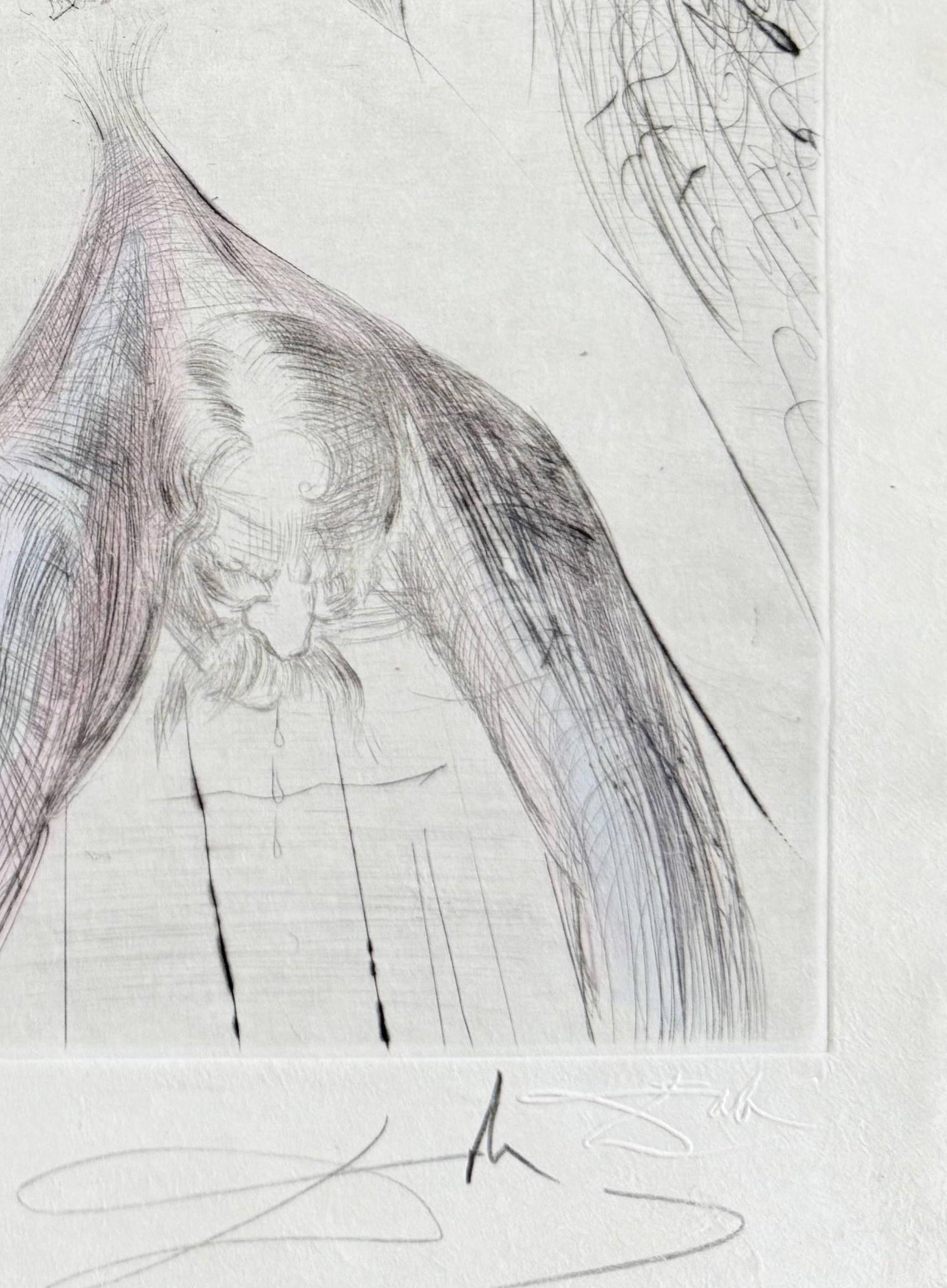 Femme à cheval - Print by Salvador Dalí