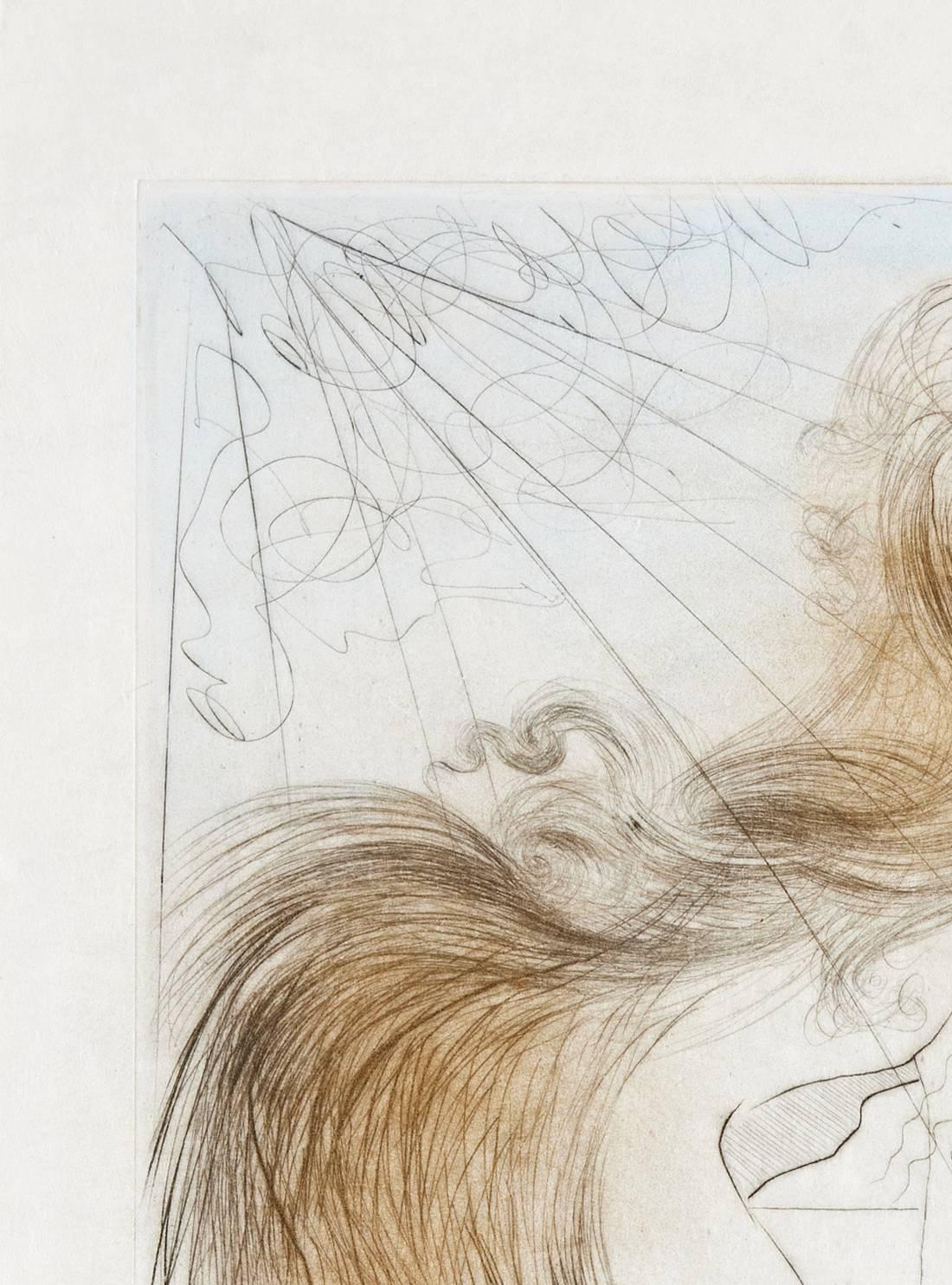 Salvador Dali (1904-1989) - Femme à genoux

Etching from 1969.

Edition: 66/145 on Japan paper.

Dimensions of work: 38 x 28.5 cm.

Hand signed.

Publisher: Graphik Europa Anstalt.

Reference: Michler/Löpsinger 361f.

The work is in Excellent