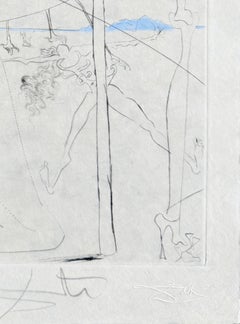 Femme à le béquille