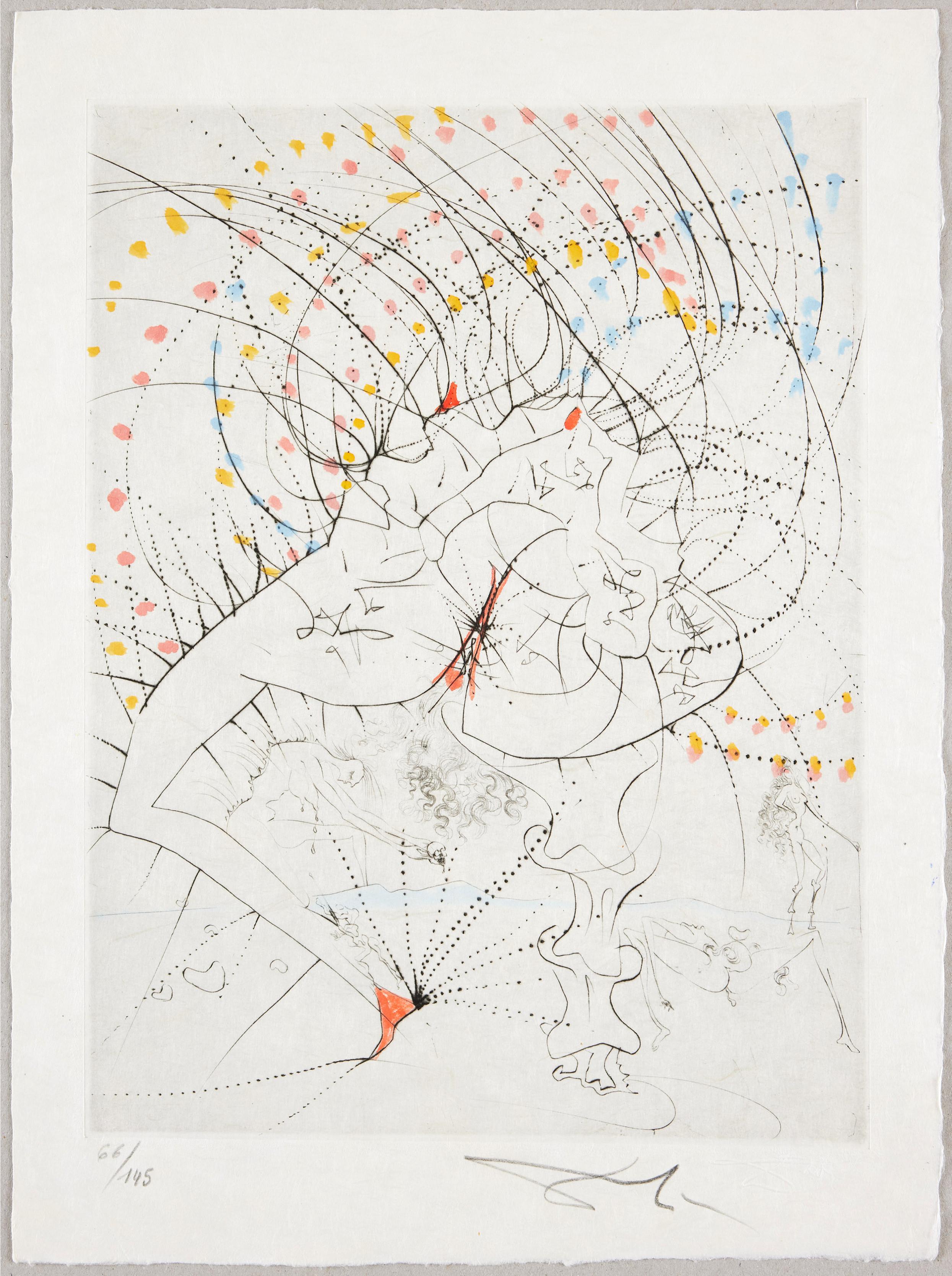 Femme-feuille - Surrealist Print by Salvador Dalí