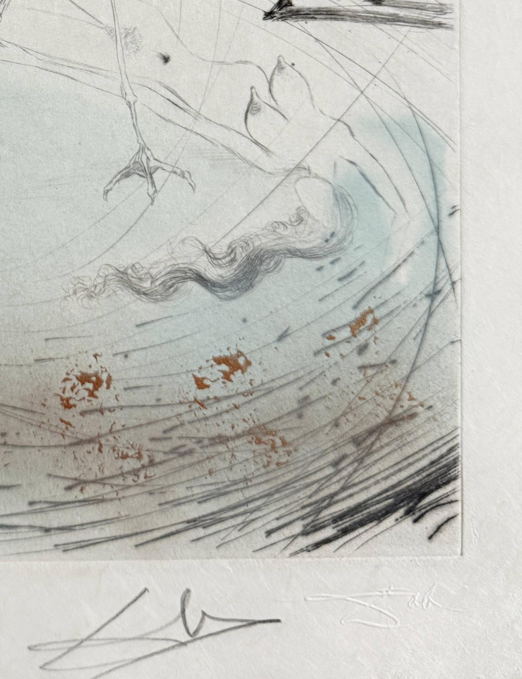 Femmes poules (Hen Women) - Surrealist Print by Salvador Dalí