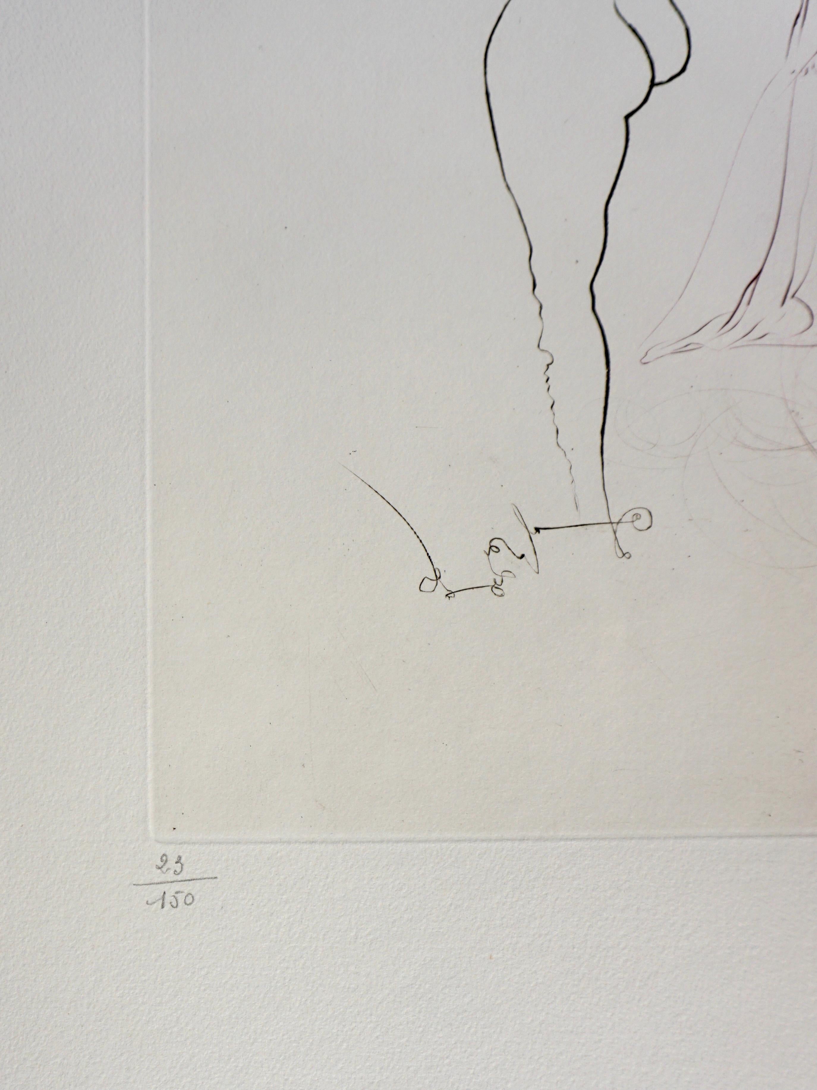 Femmes Surrealiste - Donna surreale - Print Surrealismo di Salvador Dalí