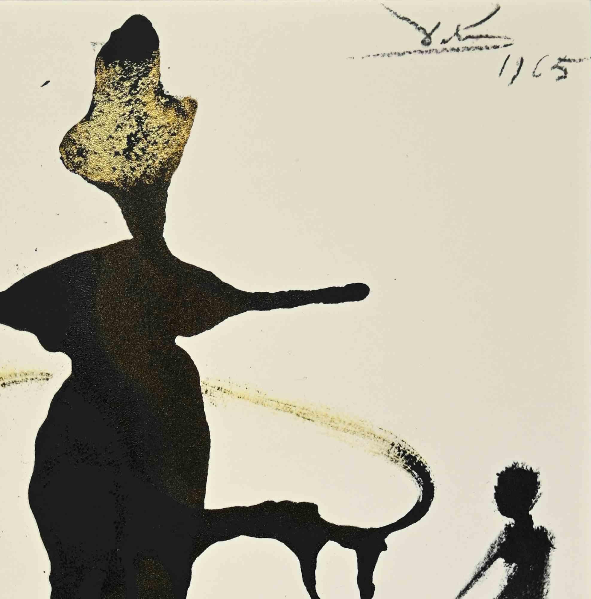 Filiae Herodiadis Saltatio - Lithograph - 1964 - Print by Salvador Dalí