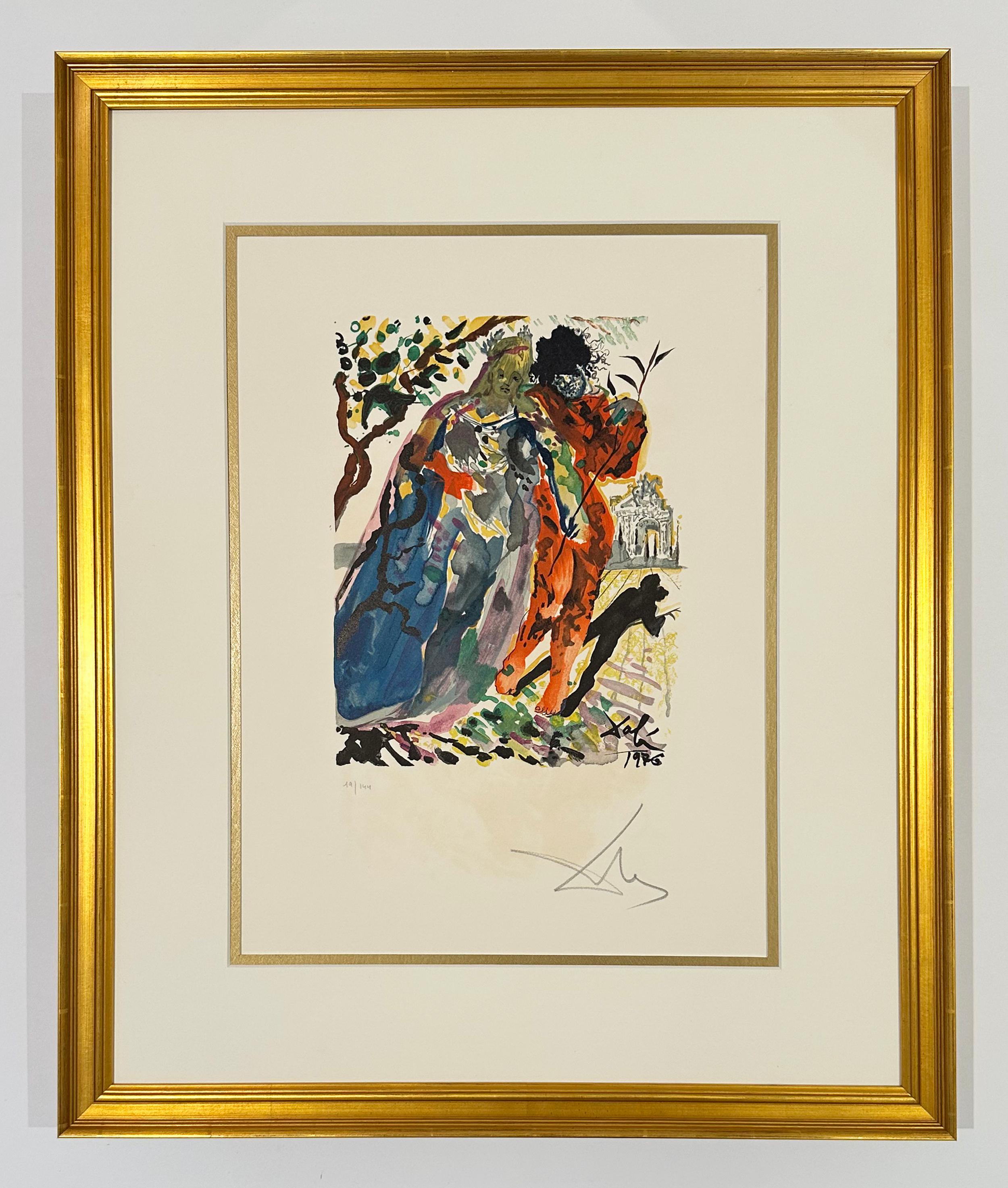 Fille de Minos..., from L'art d'aimer - Print by Salvador Dalí