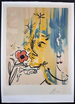Fleurs Surrealiste Vanishing Face