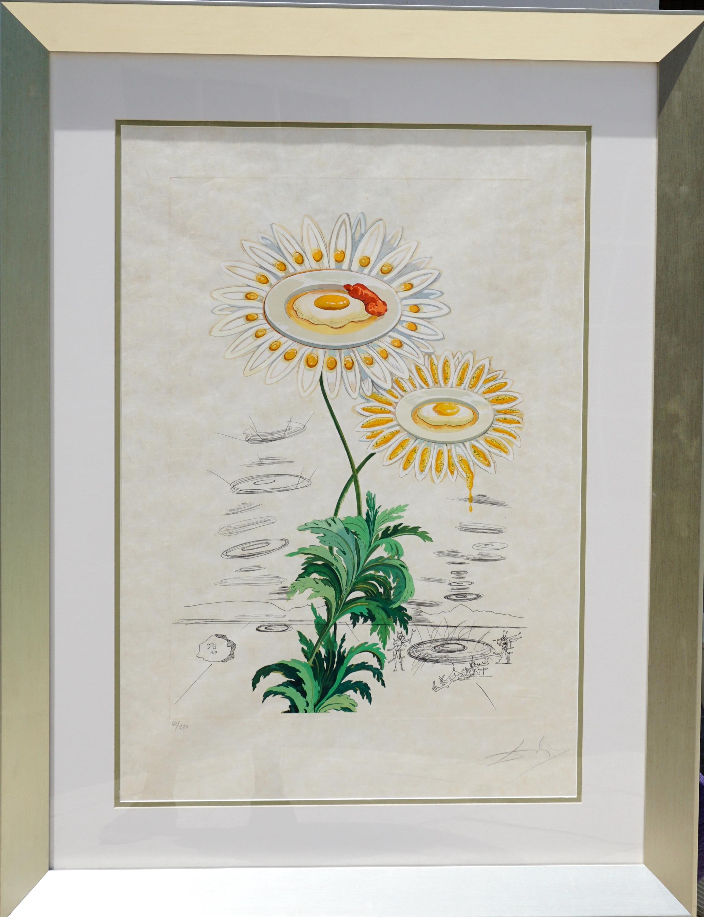 Flora Dalinae Chrysanthemum - Print by Salvador Dalí
