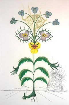 Flora Dalinae Viola Cogitans/Self Portrait Pansy