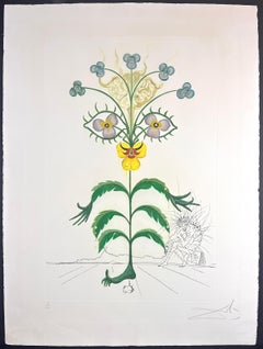 Flora Dalinae Viola Cogitans/Self Portrait Pansy