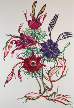 Florals Anemone per Anti-Pasti