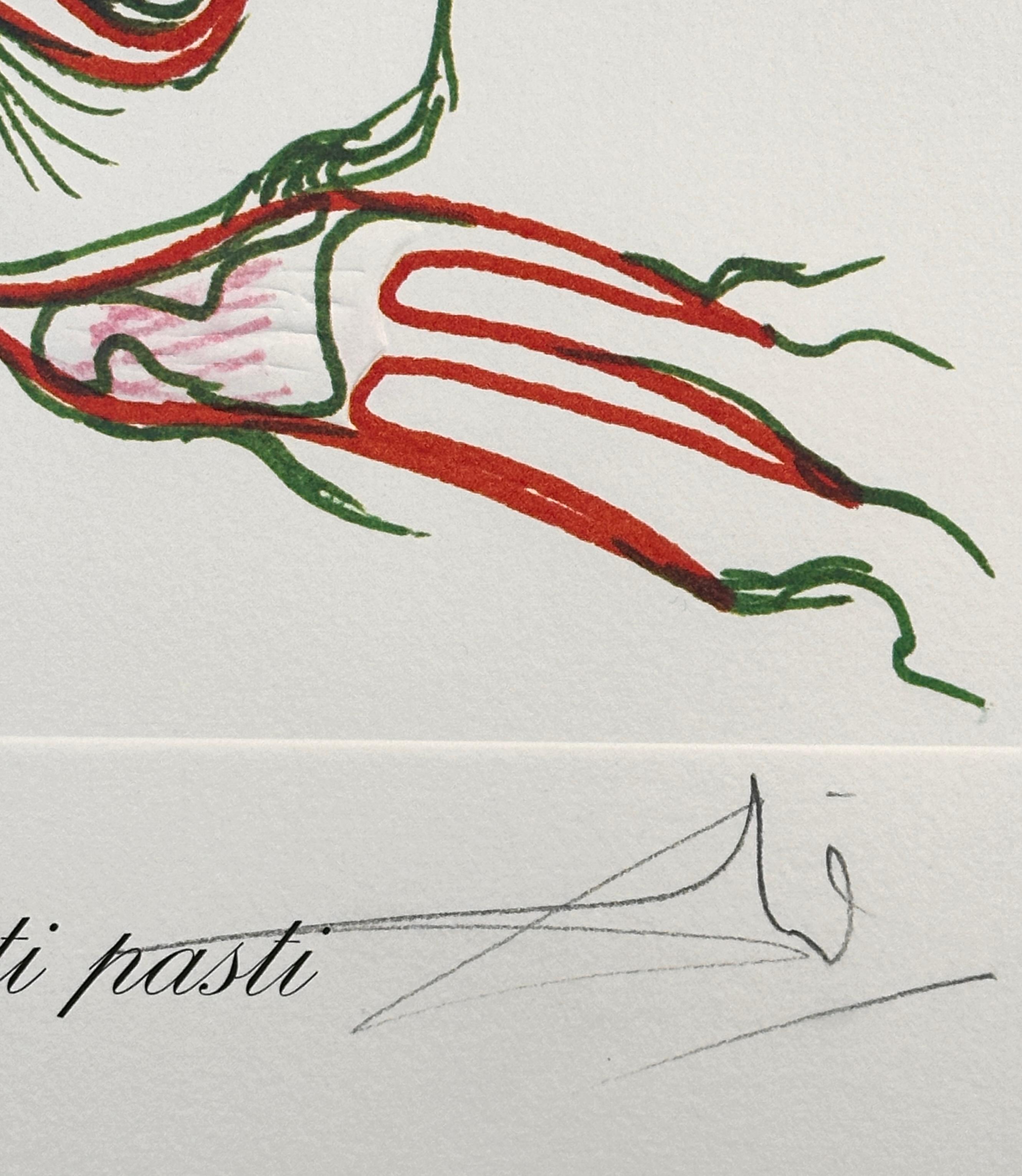 Florals Anemone per Anti-Pasti - Surrealist Print by Salvador Dalí