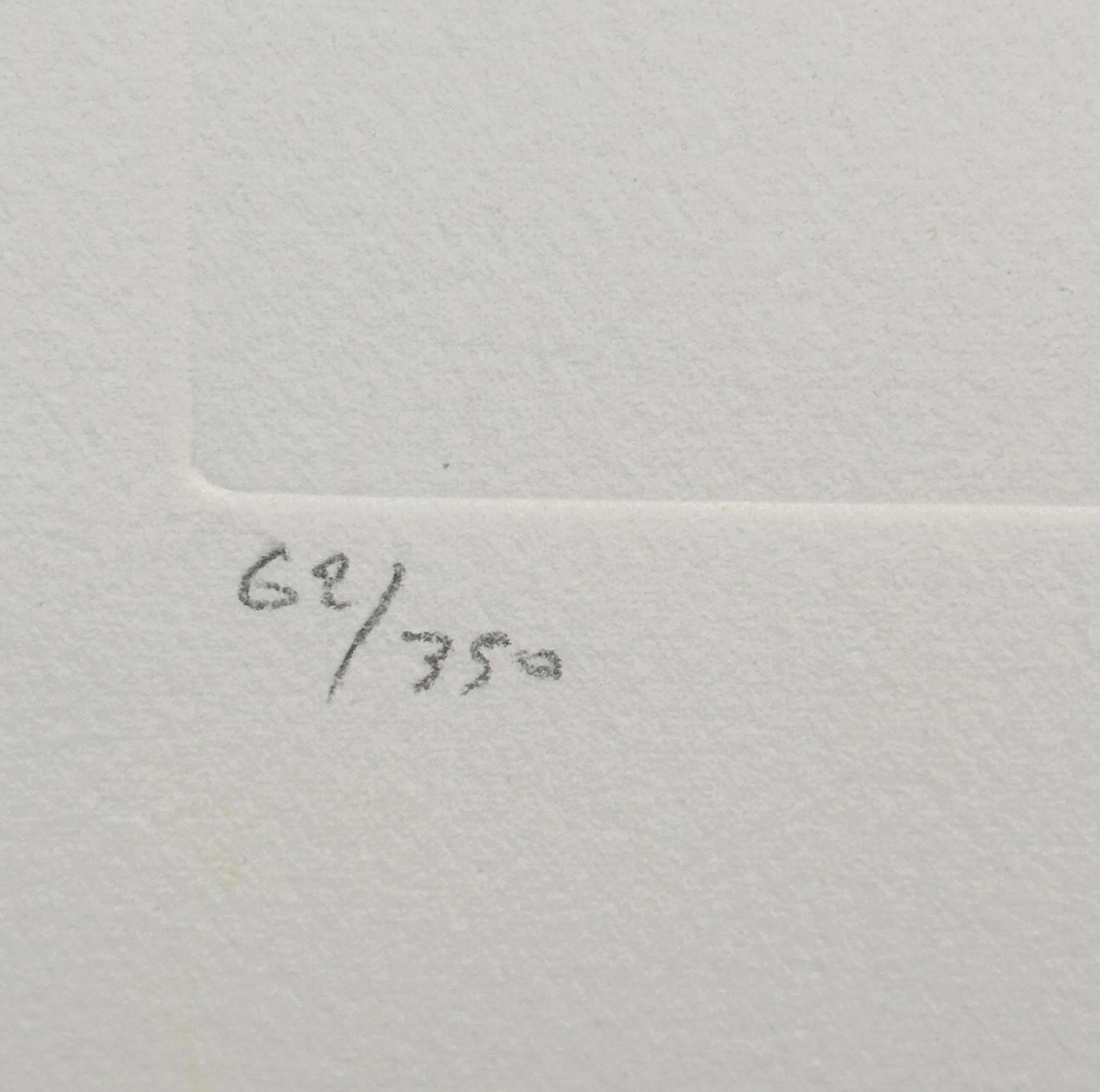 Florals Daffodils of Love - Beige Print by Salvador Dalí