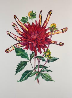 Florals Dahlias of Dali