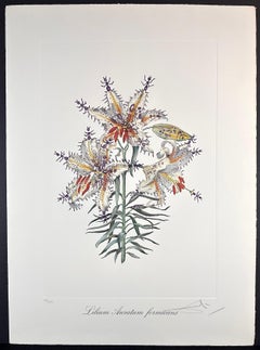 Vintage Florals Erotic Lily