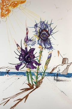 Florals Iris of Dali's Youth