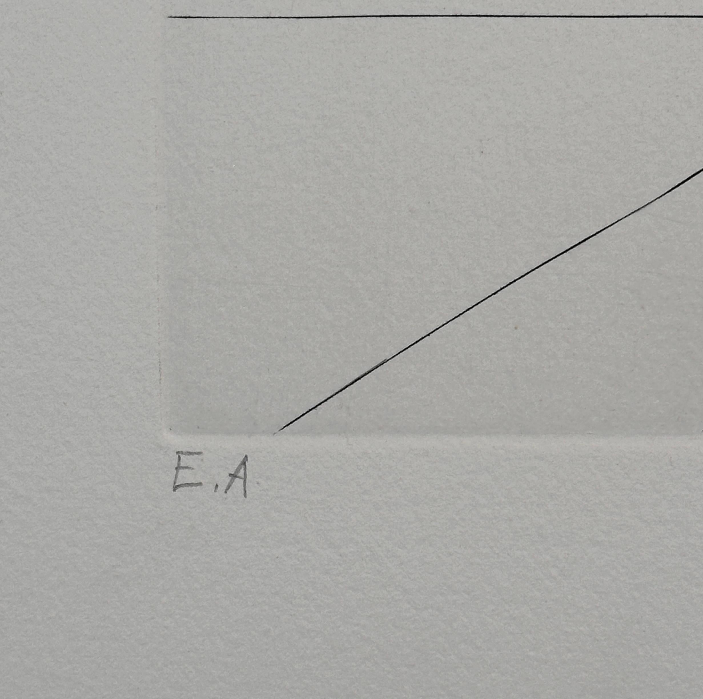 Florals Tulips Girafe en Feu - Gray Still-Life Print by Salvador Dalí