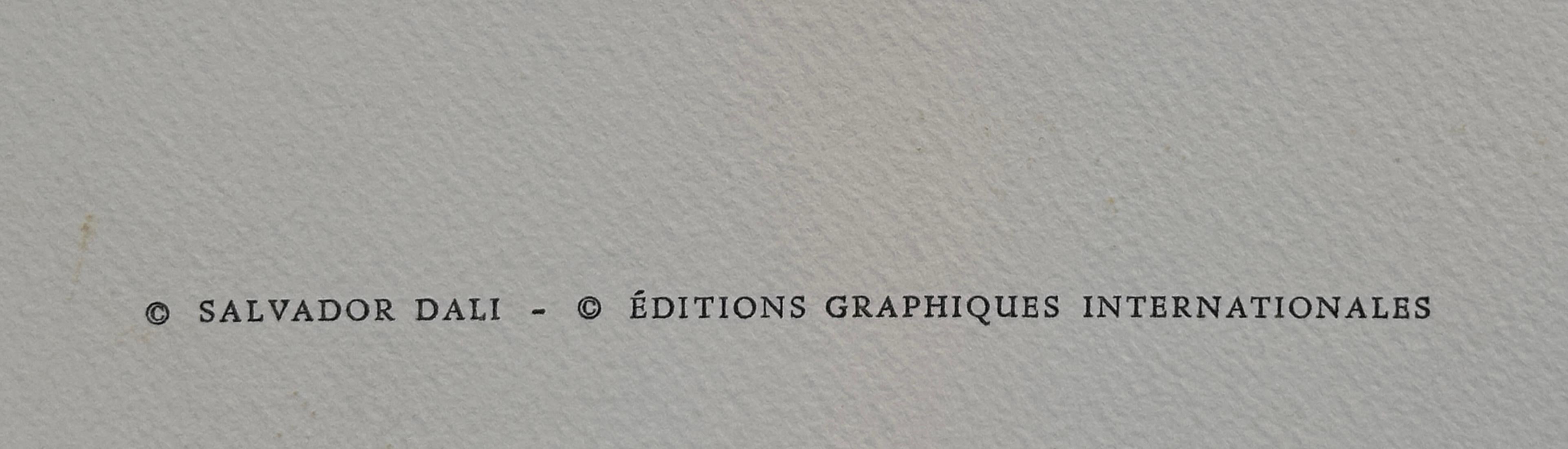 Florals Tulips Girafe en Feu For Sale 1