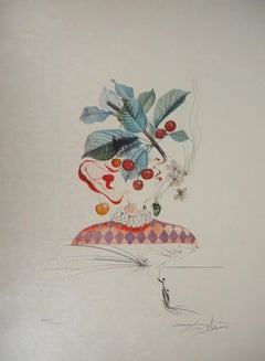 Flordali : Cherries (The Fruits) - Original Handsigned Etching (Field #69-11G)