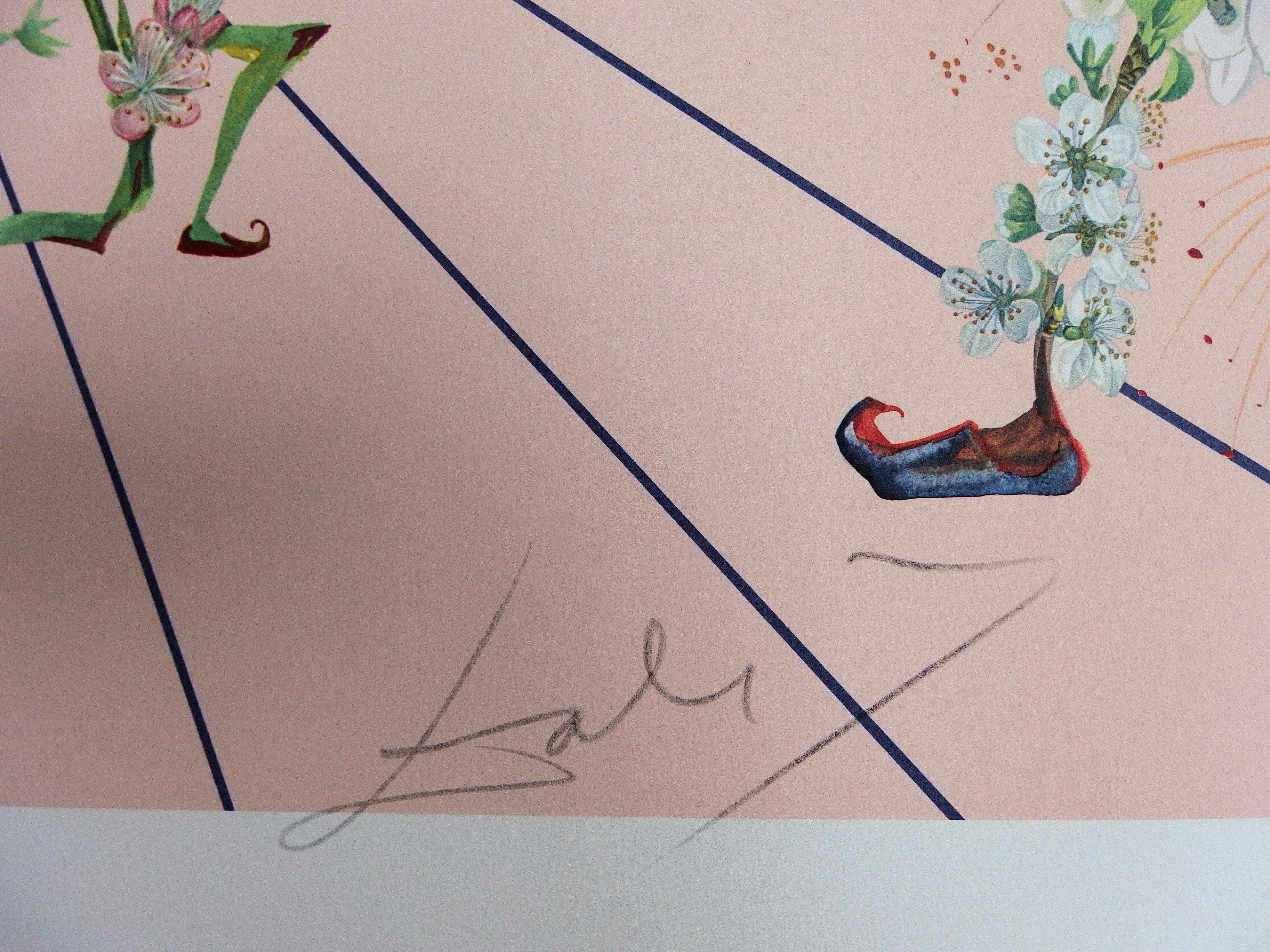 Flordali I - Original Lithograph - 1981 (Field page 233) - Print by Salvador Dalí