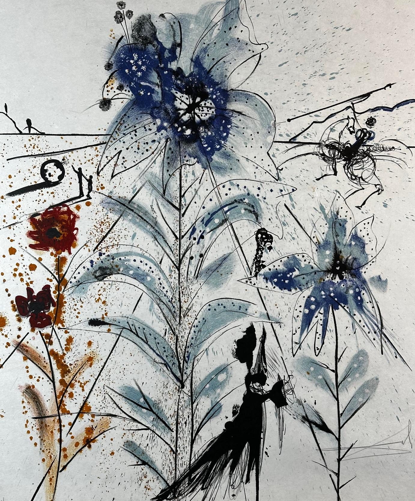 Mago de las Flores - Print de Salvador Dalí