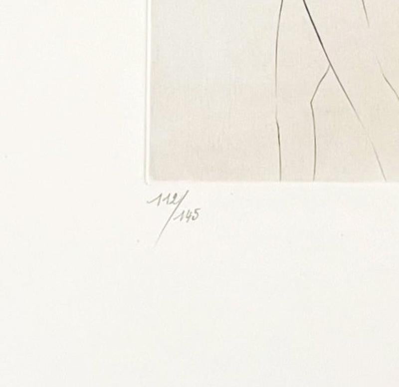 Artista: Salvador Dalí
Título: Mujeres-flor al piano
Portafolio: Los Hippies
Técnica: Grabado en color sobre Arches
Fecha: 1969
Edición: 112/145
Tamaño del marco: 31